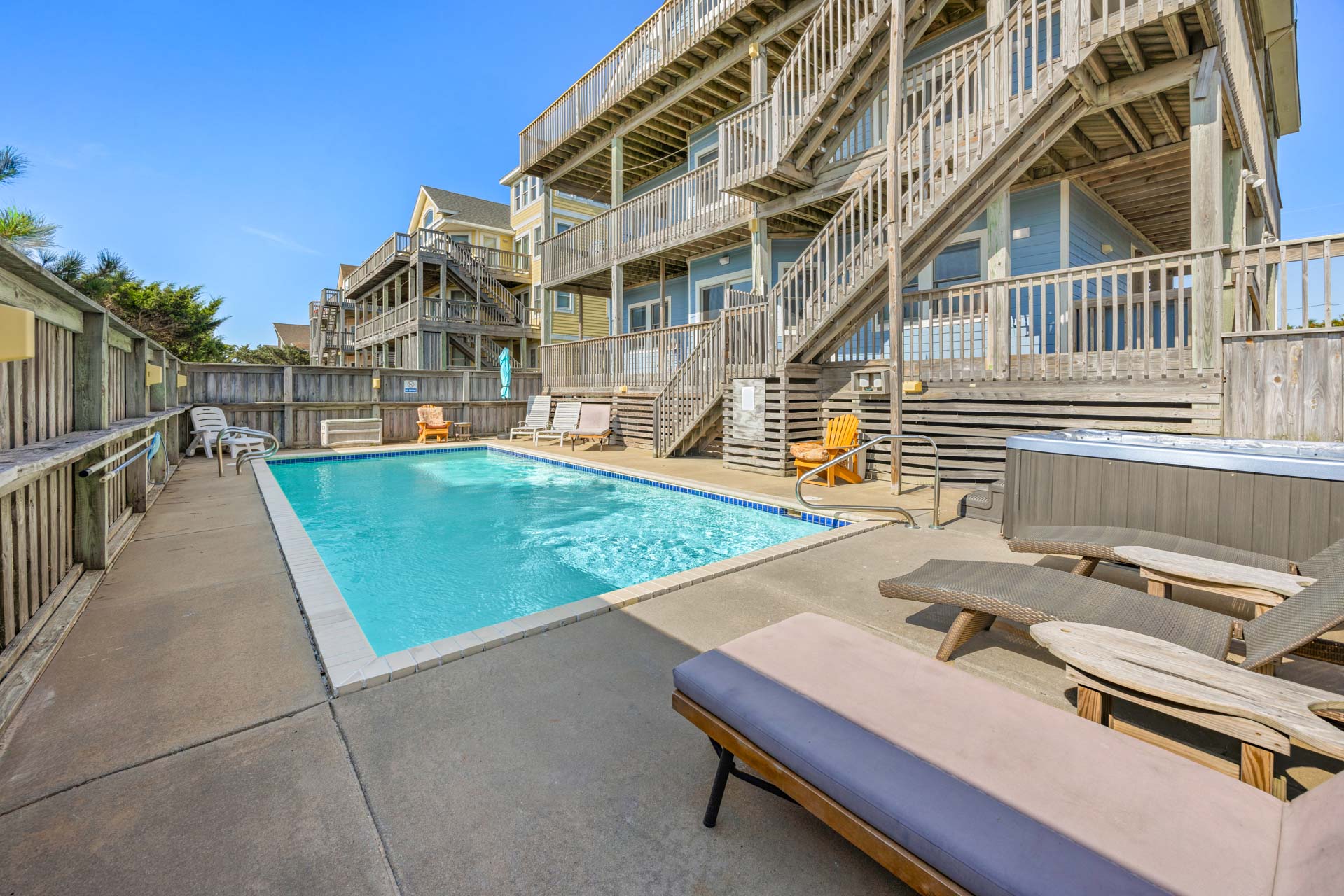 Surf Or Sound Realty 323 A Beach Dream Pool Area 2