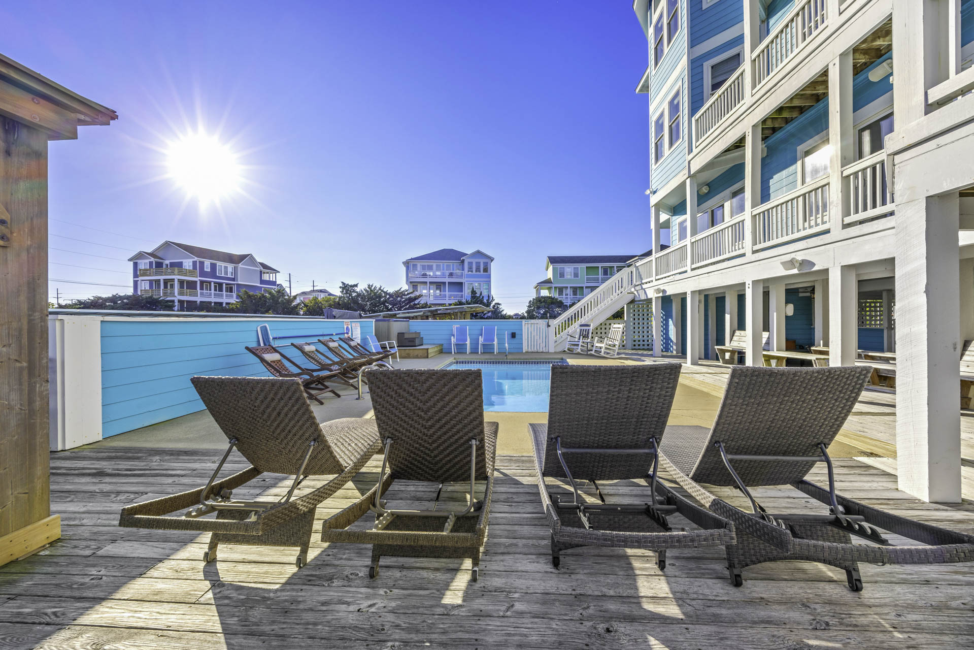 Surf Or Sound Realty 534 Peaceful Retreat Pool Area 2