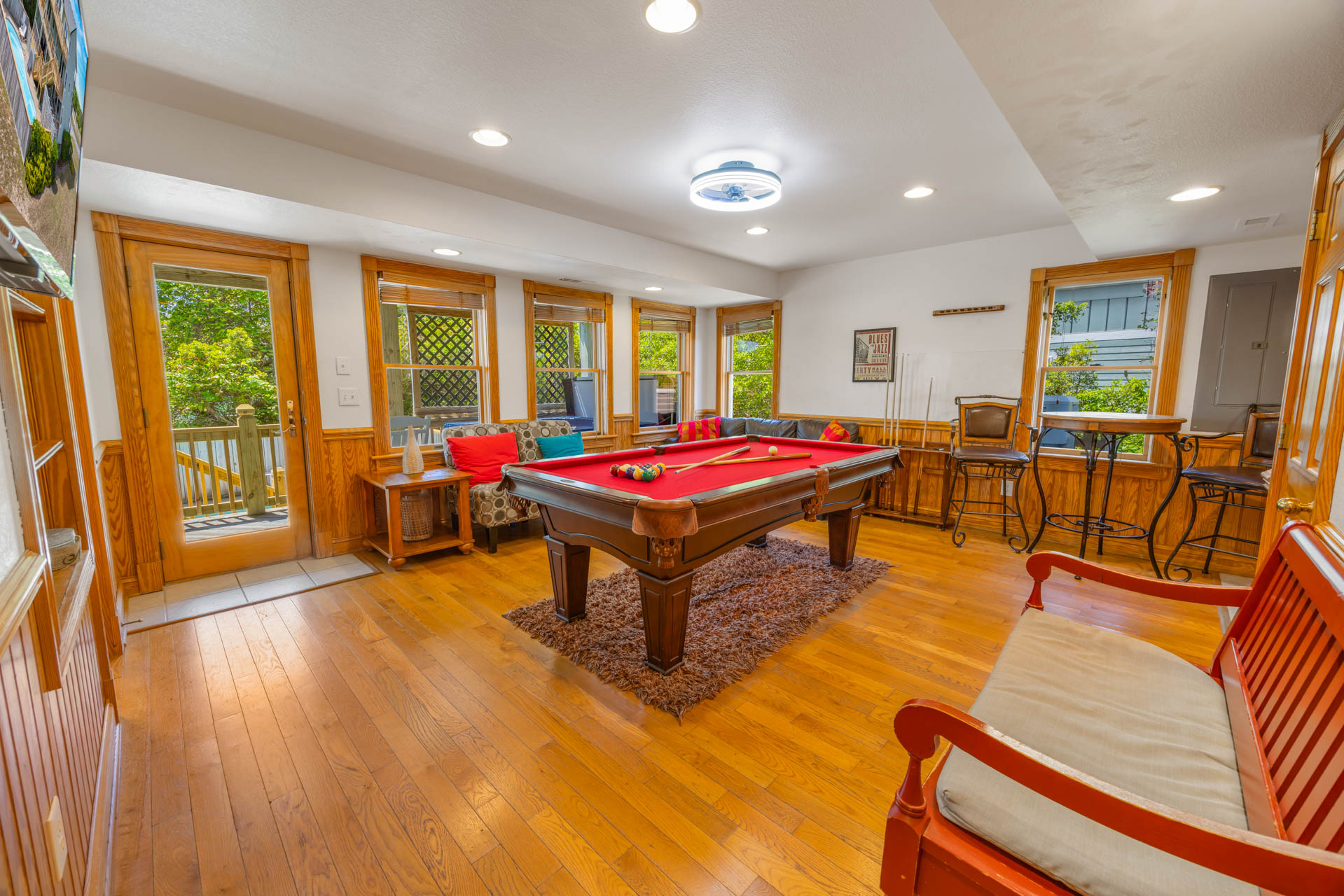 Surf Or Sound Realty 1027 The Kinnakeet Retreat Game Room 4