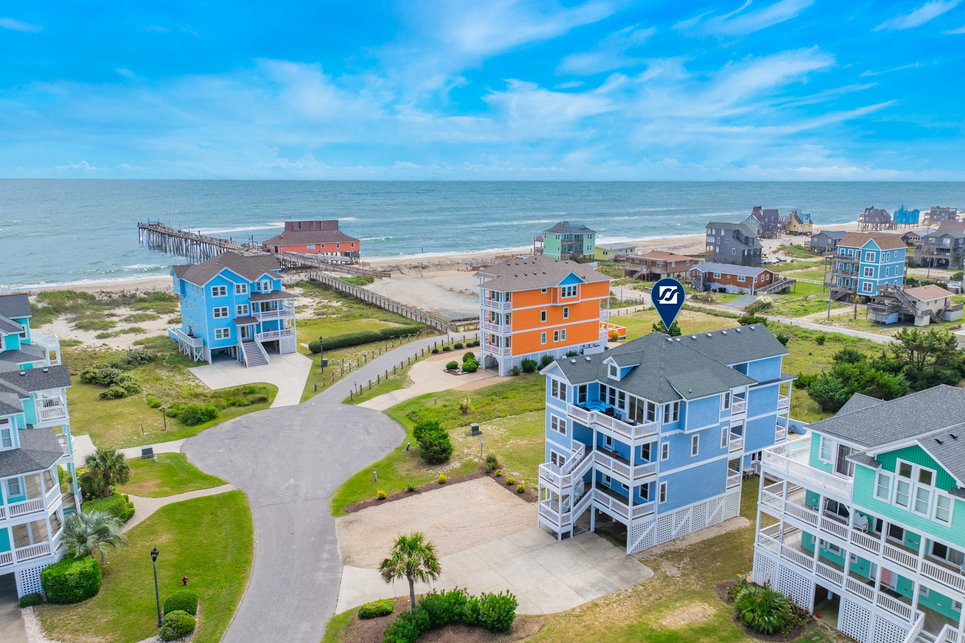 Surf Or Sound Realty 949 Caribbean Wave Exterior 9 Pin