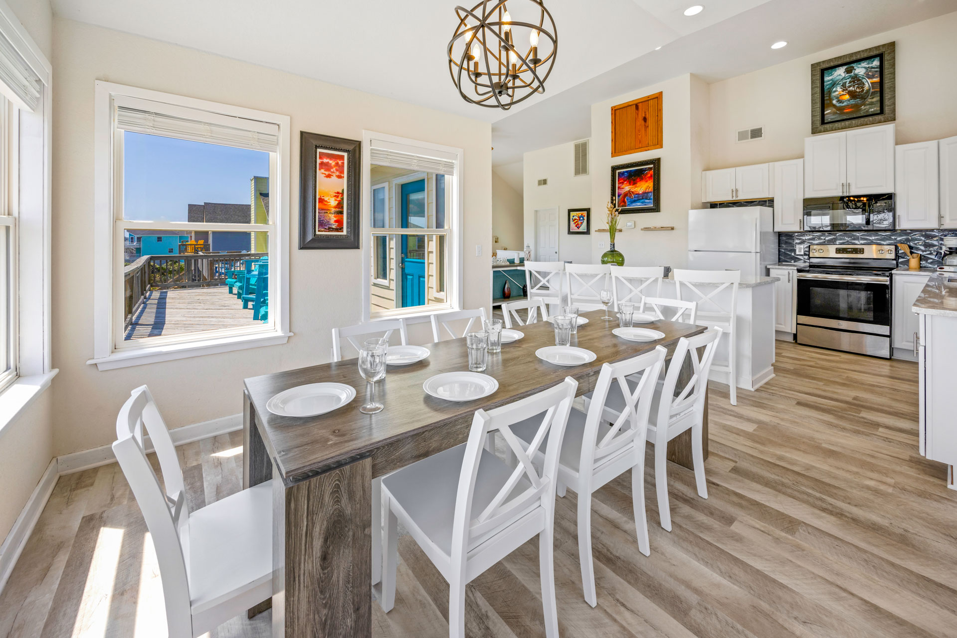 Surf Or Sound Realty 1183 Nautical By Nature Dining Area 2