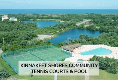 Kinnakeet Shores Community Tennis Pool Drone Both Upload