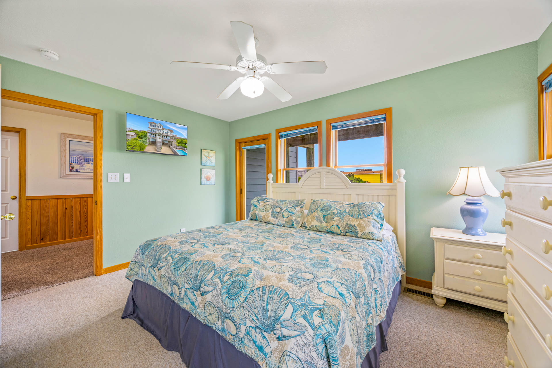 Surf Or Sound Realty 1260 Bangarang Beach House Bedroom 4 2