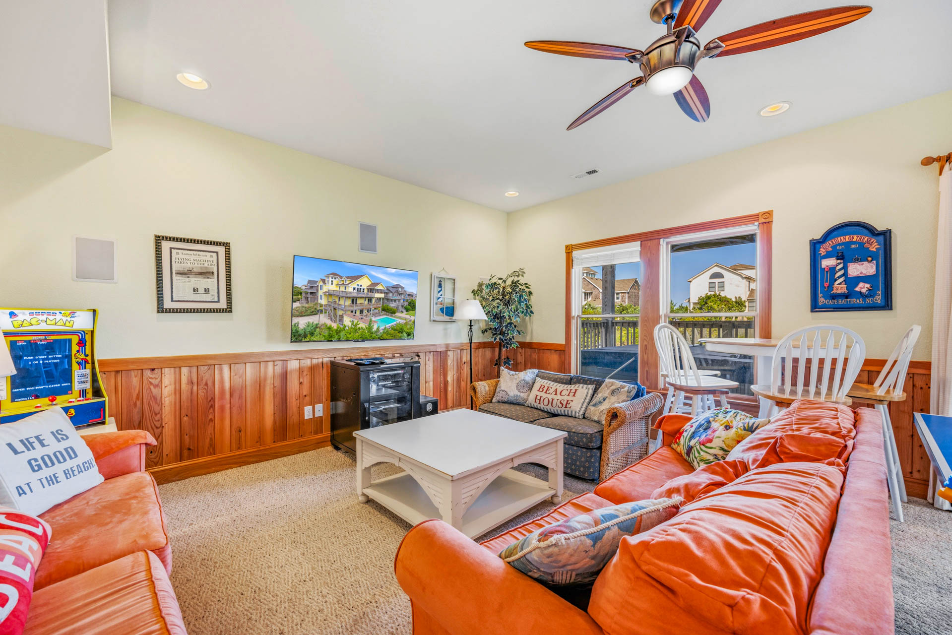 Surf Or Sound Realty 460 Freebird Game Room 1