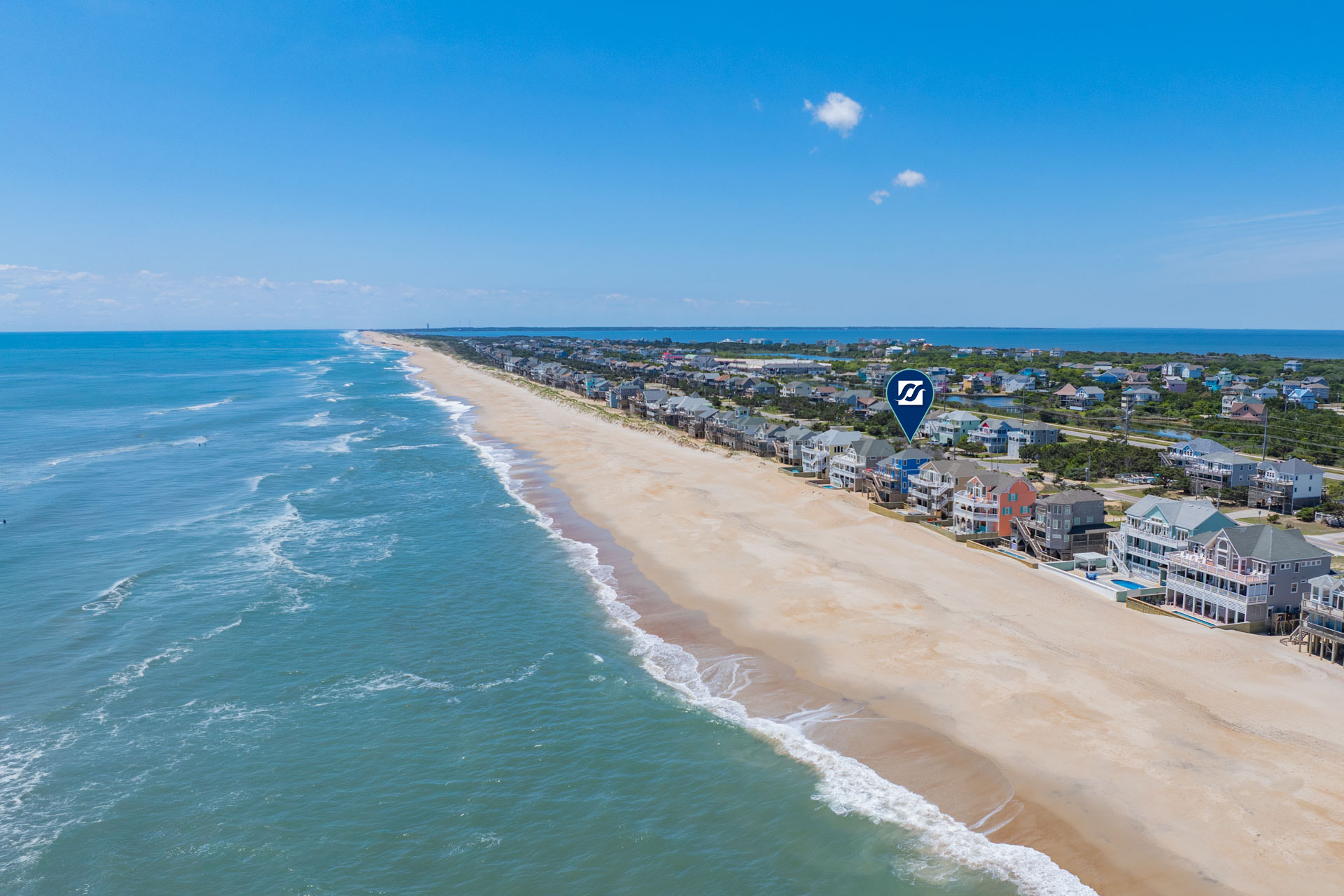 Surf Or Sound Realty 1111 Beachfront Pirates Exterior 2 Pin
