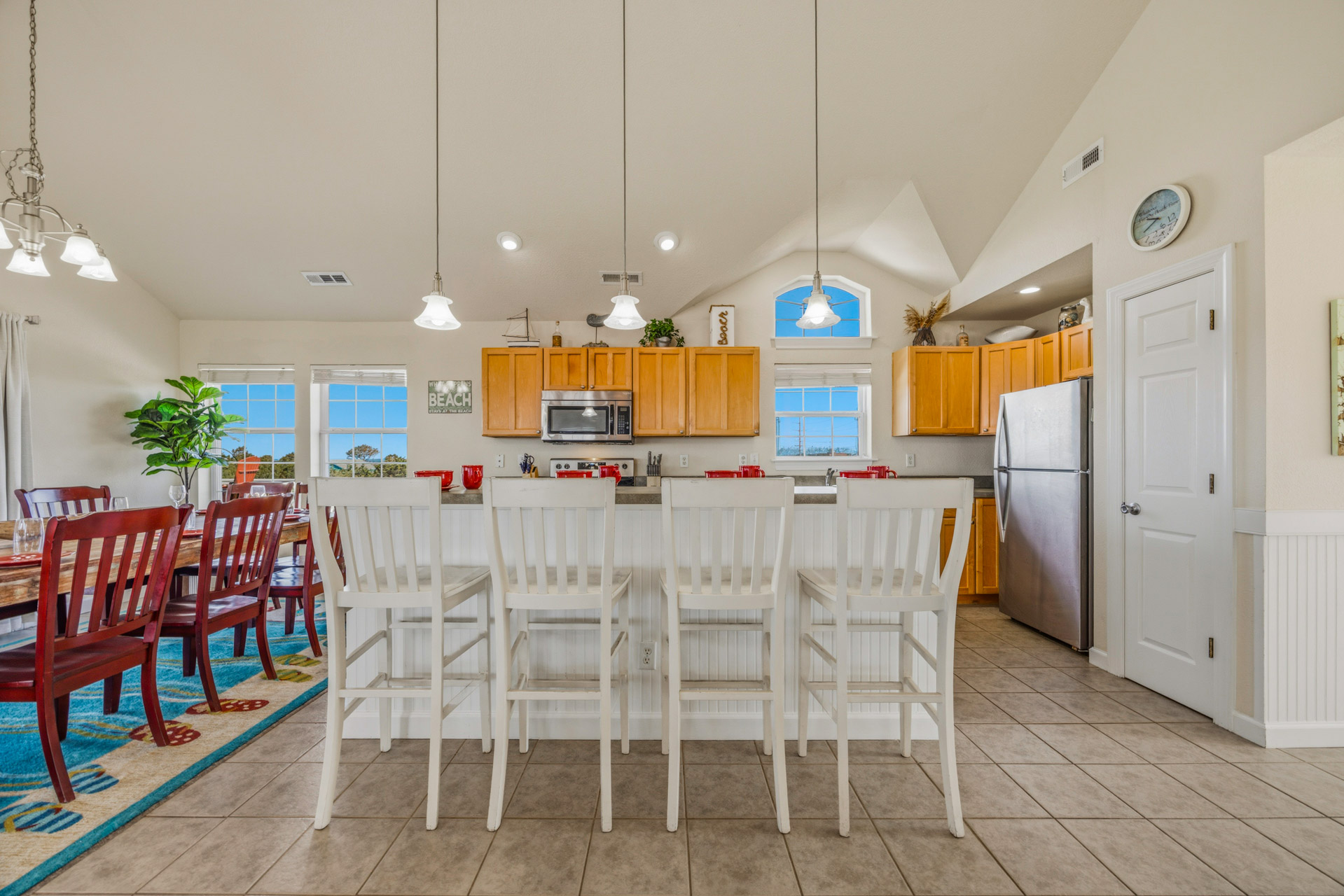Surf Or Sound Realty 823 Sounds Good 2 Me Kitchen 3