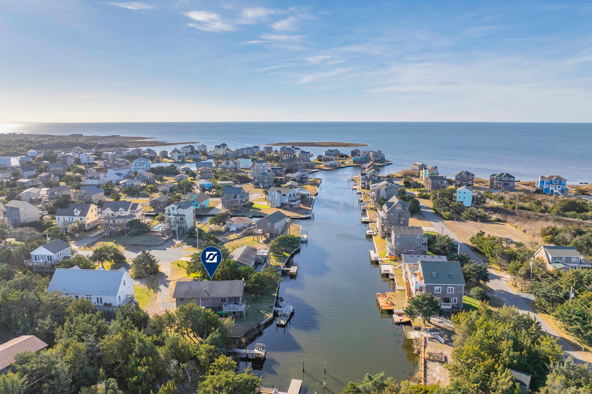 Surf Or Sound Realty 939 Drifter's Dock Exterior 9 Pin