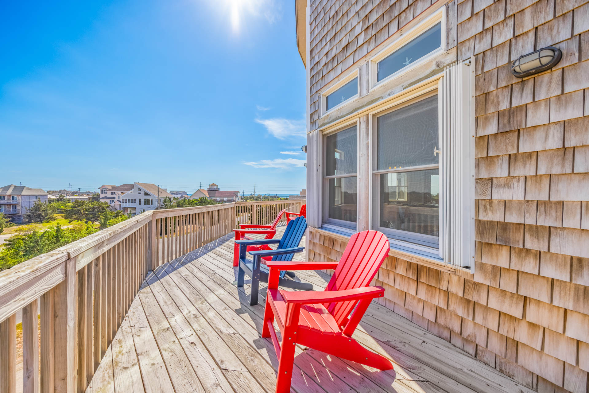 Surf Or Sound Realty 915 Smores And Shores Deck 1