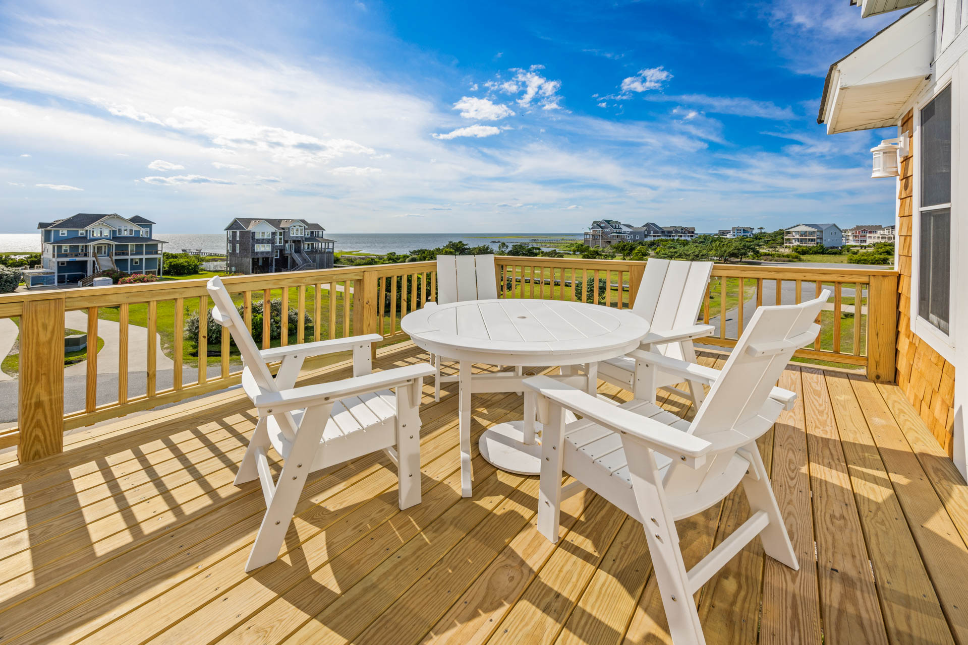 Surf Or Sound Realty 1224 Ride Like The Wind Front Deck 1