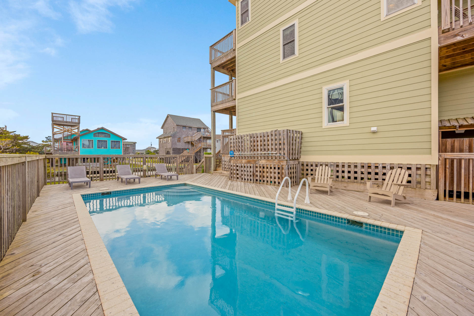 Surf Or Sound Realty 677 Tarpon Watch Pool Area 3