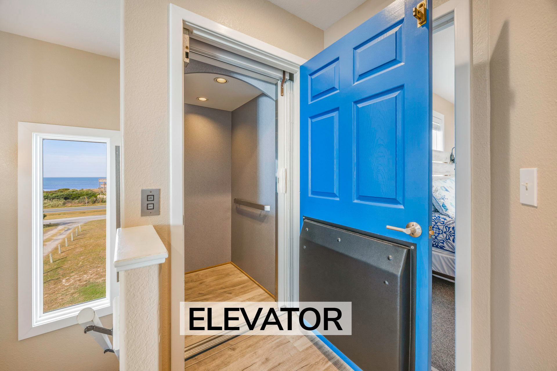 Surf Or Sound Realty 920 Leave Of Absence Elevator Label