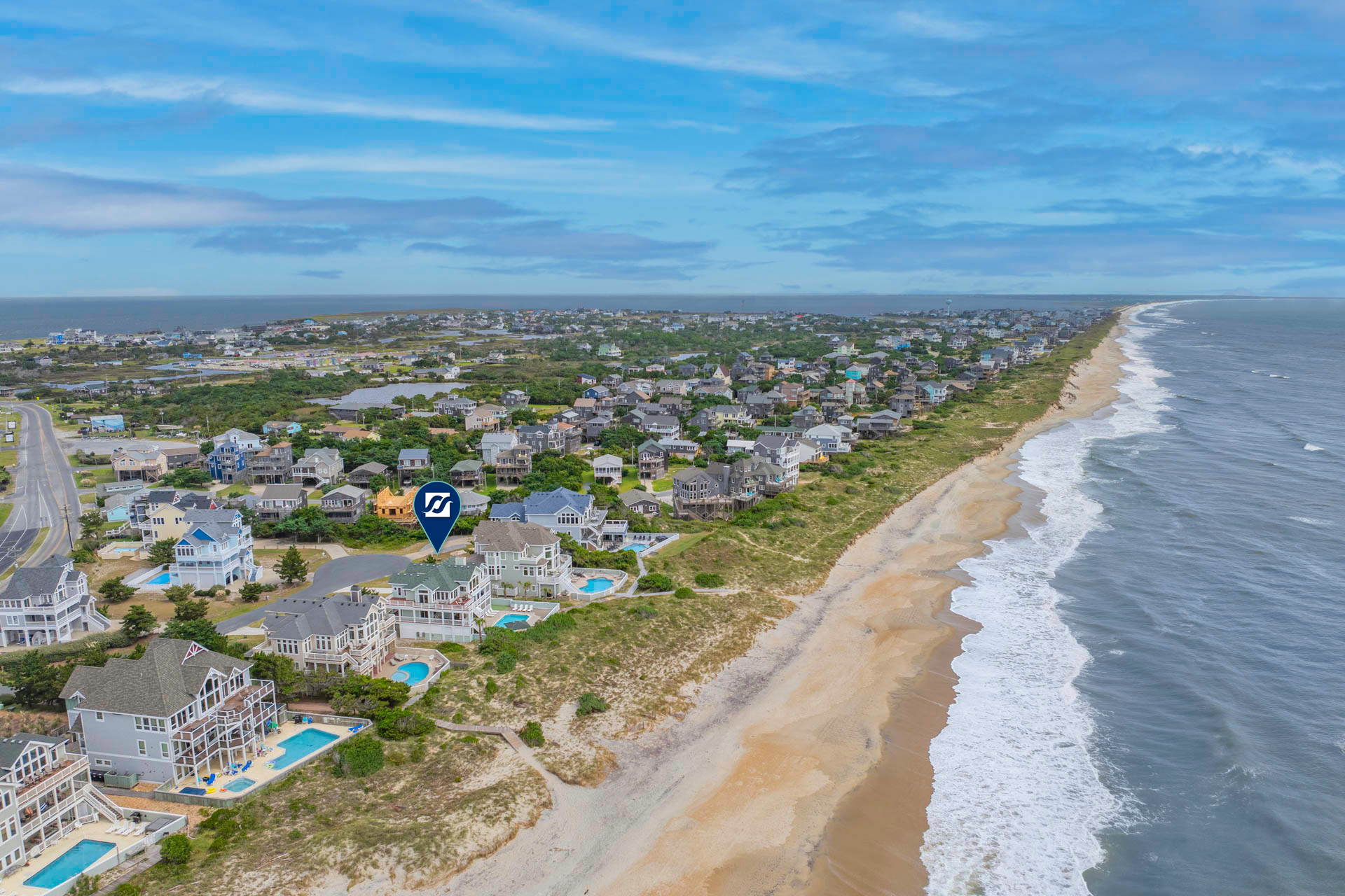 Surf Or Sound Realty 1126 Splash Landing Exterior 5 Pin