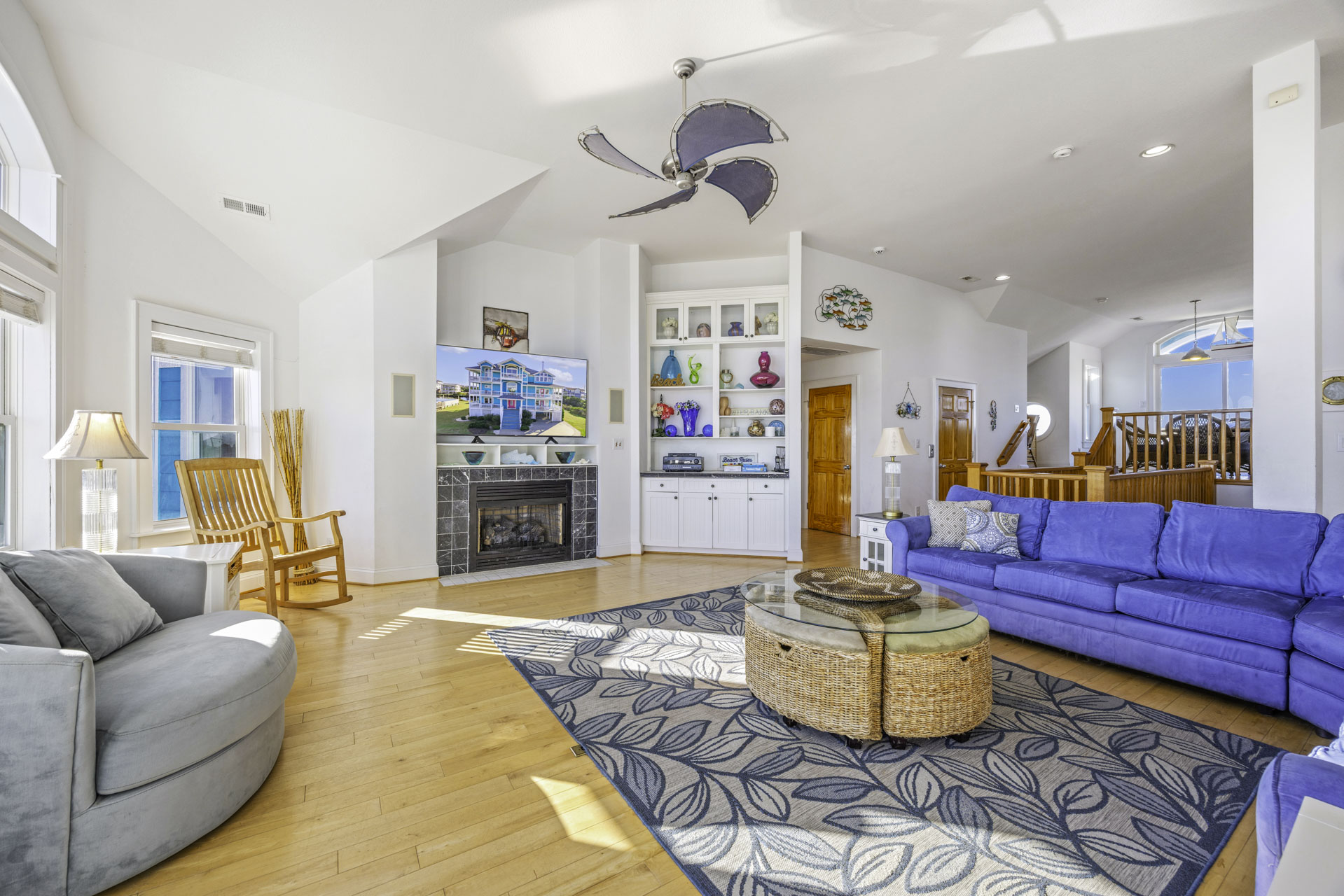 Surf Or Sound Realty 534 Peaceful Retreat Great Room 5