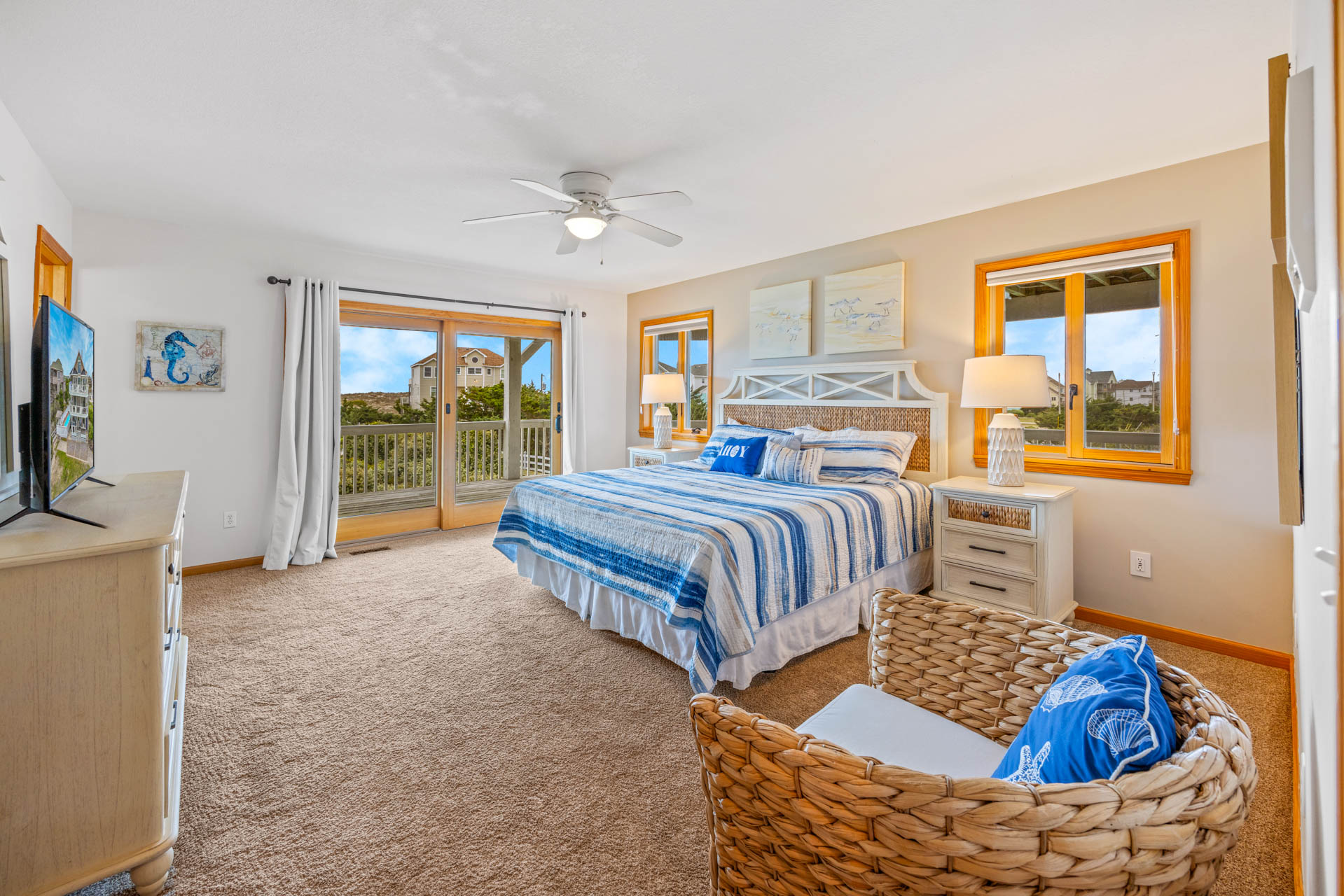 Surf Or Sound Realty 638 The Hatteras House Bedroom 4 1
