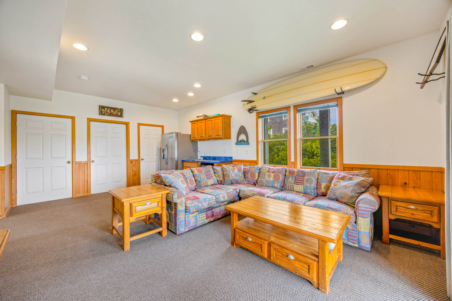 Surf Or Sound Realty 1260 Bangarang Beach House Media Room 3