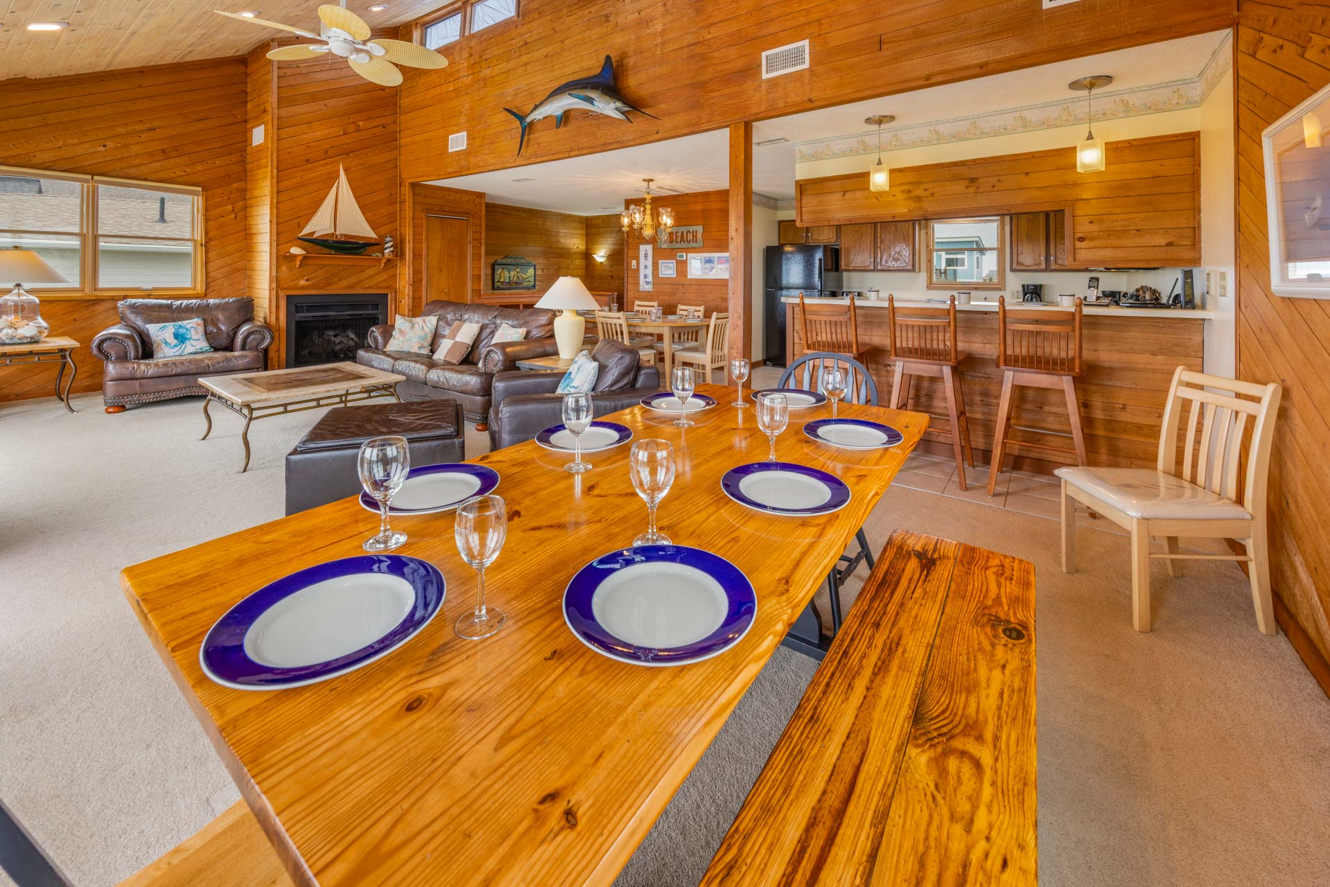 Surf Or Sound Realty 29 Two Cay Seas Dining Area 3