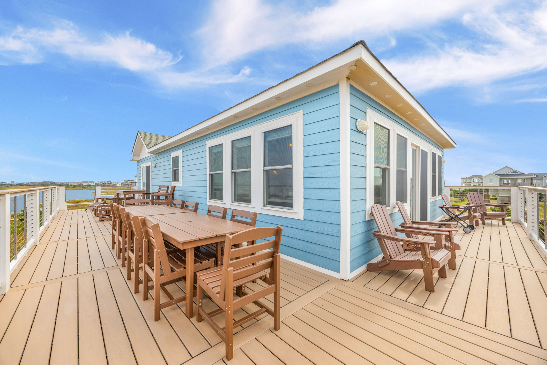 Surf Or Sound Realty 506 Sounds Frisky Deck 2