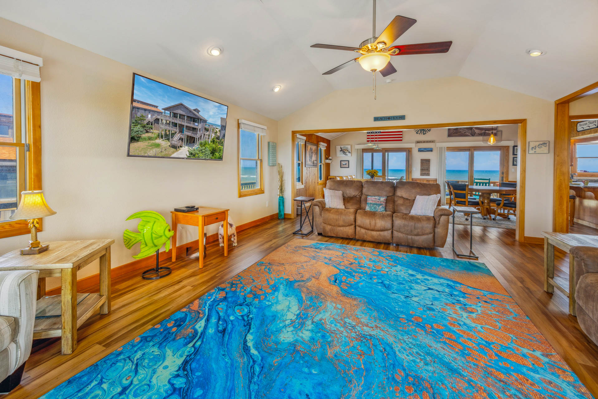 Surf Or Sound Realty 831 Avon Surf Great Room 4