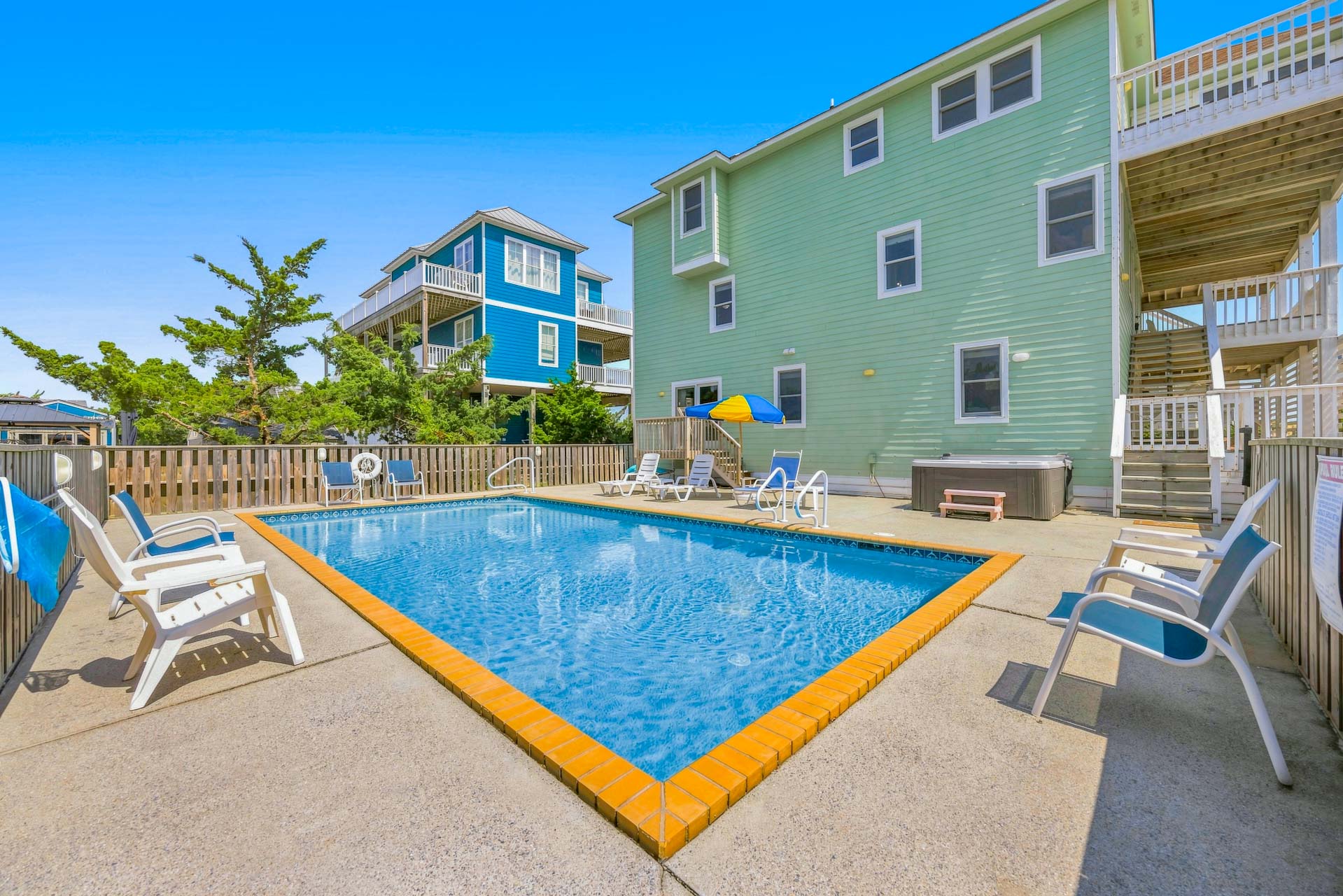 Surf Or Sound Realty 868 Forever Sunshine Pool Area 3