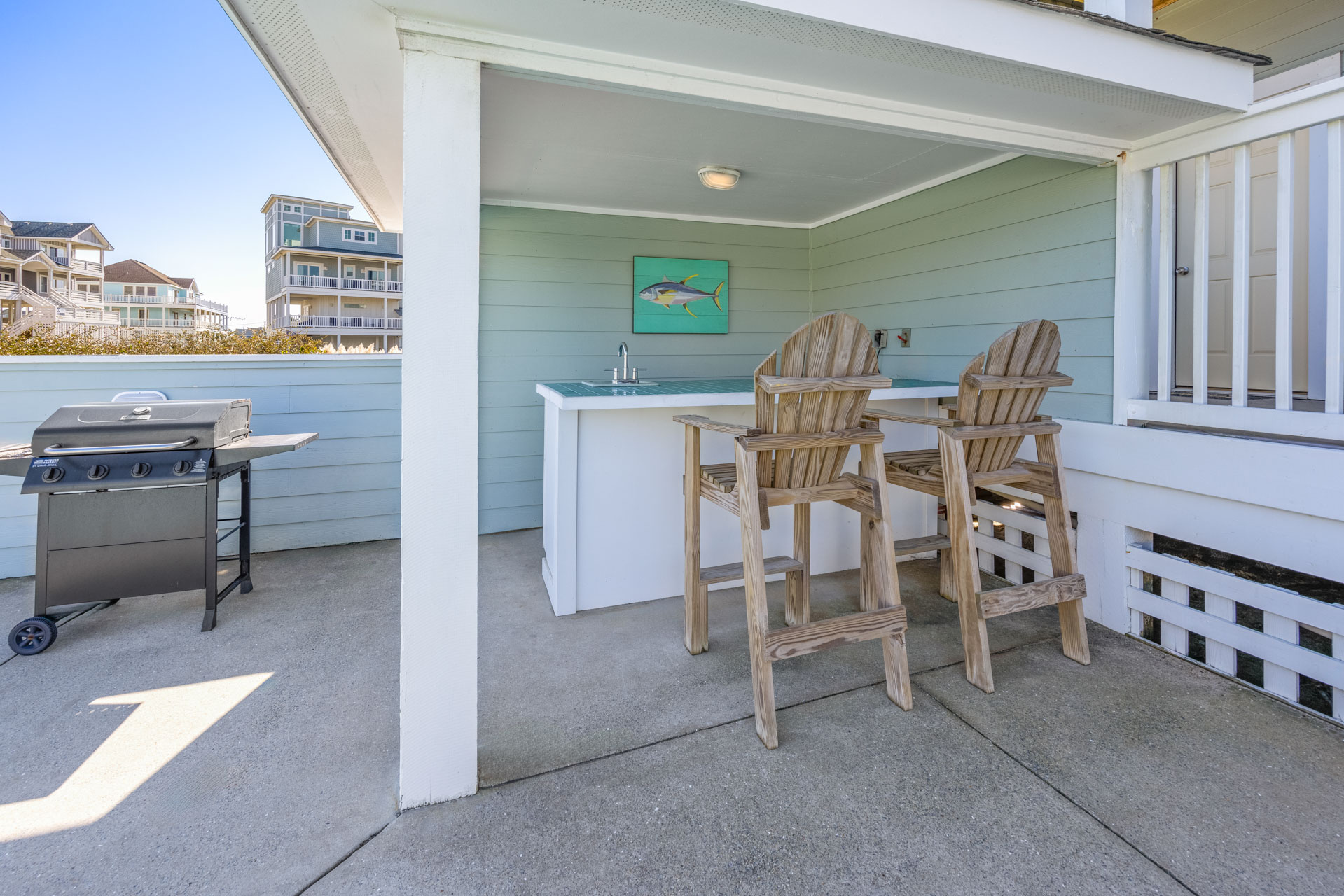 Surf Or Sound Realty 612 Yellowfin Pool Area 6