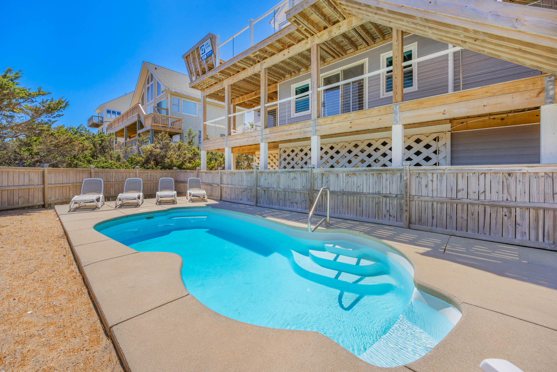 Surf Or Sound Realty 1208 Tranquil Waves Pool Area 2