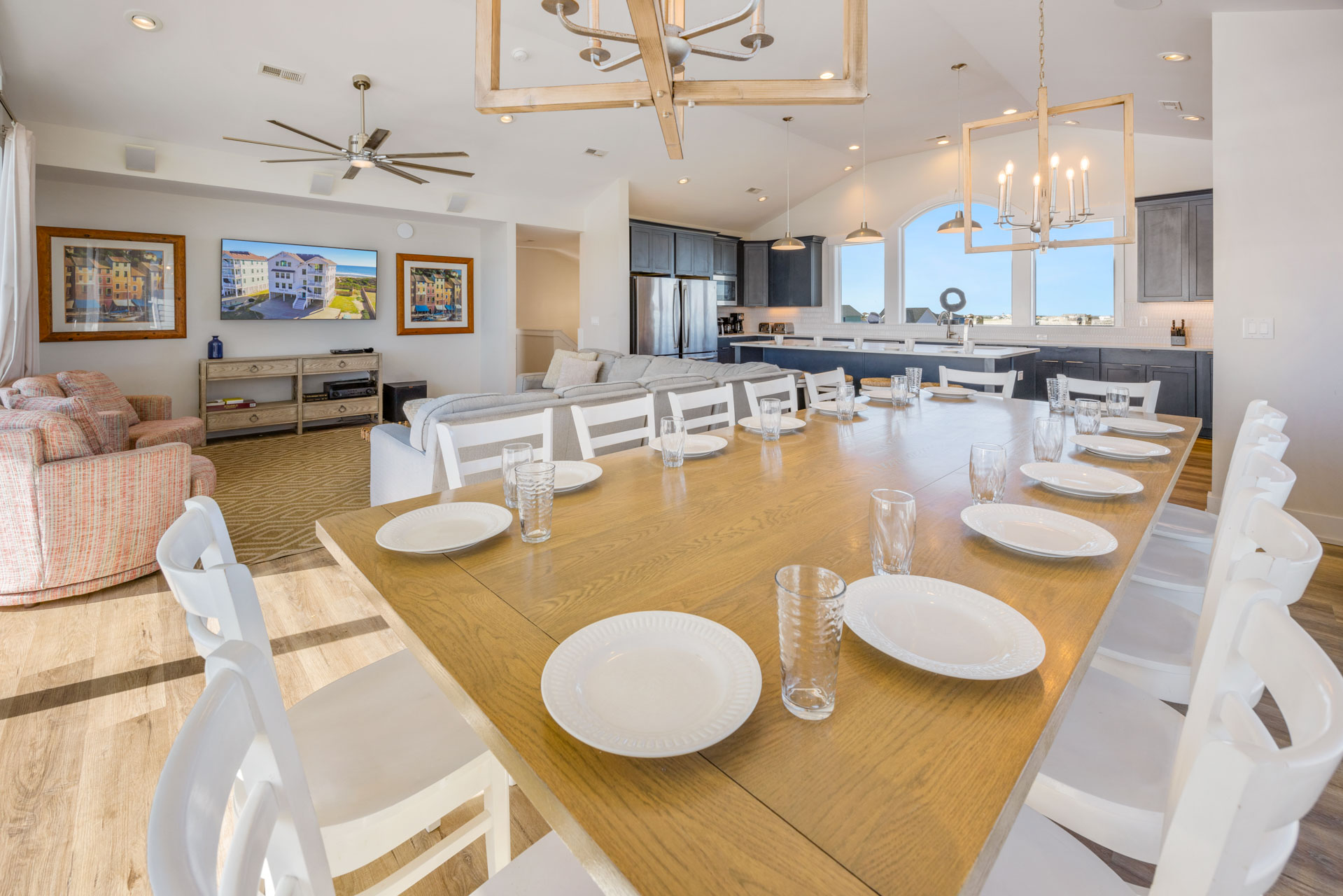 Surf Or Sound Realty 1217 Aqua Sol Dining Area 3