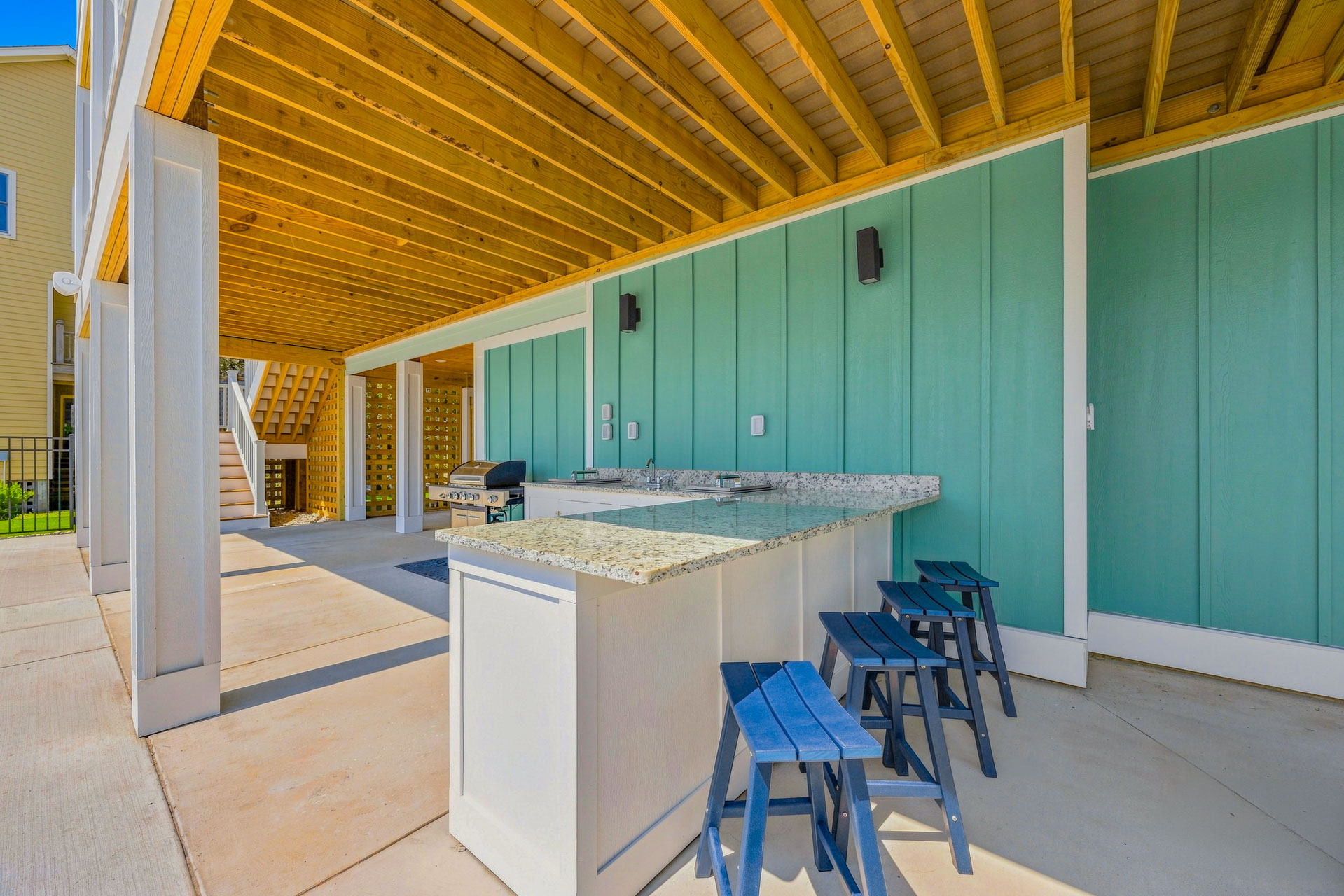 Surf Or Sound Realty 1225 Castaway Cove Pool Area 6