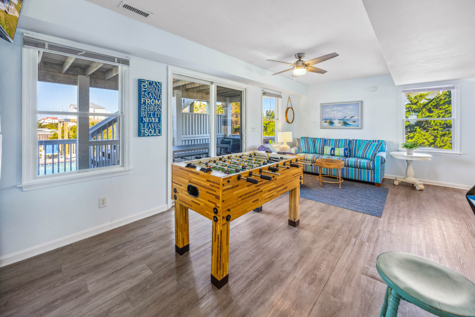 Surf Or Sound Realty 262 Endless Summer Game Room 1