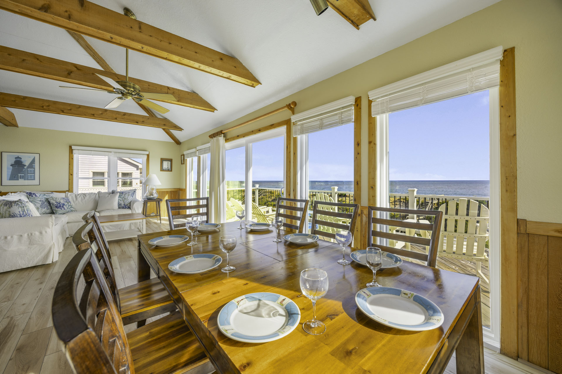 Surf Or Sound Realty 1205 1 To Sea Dining Area 3