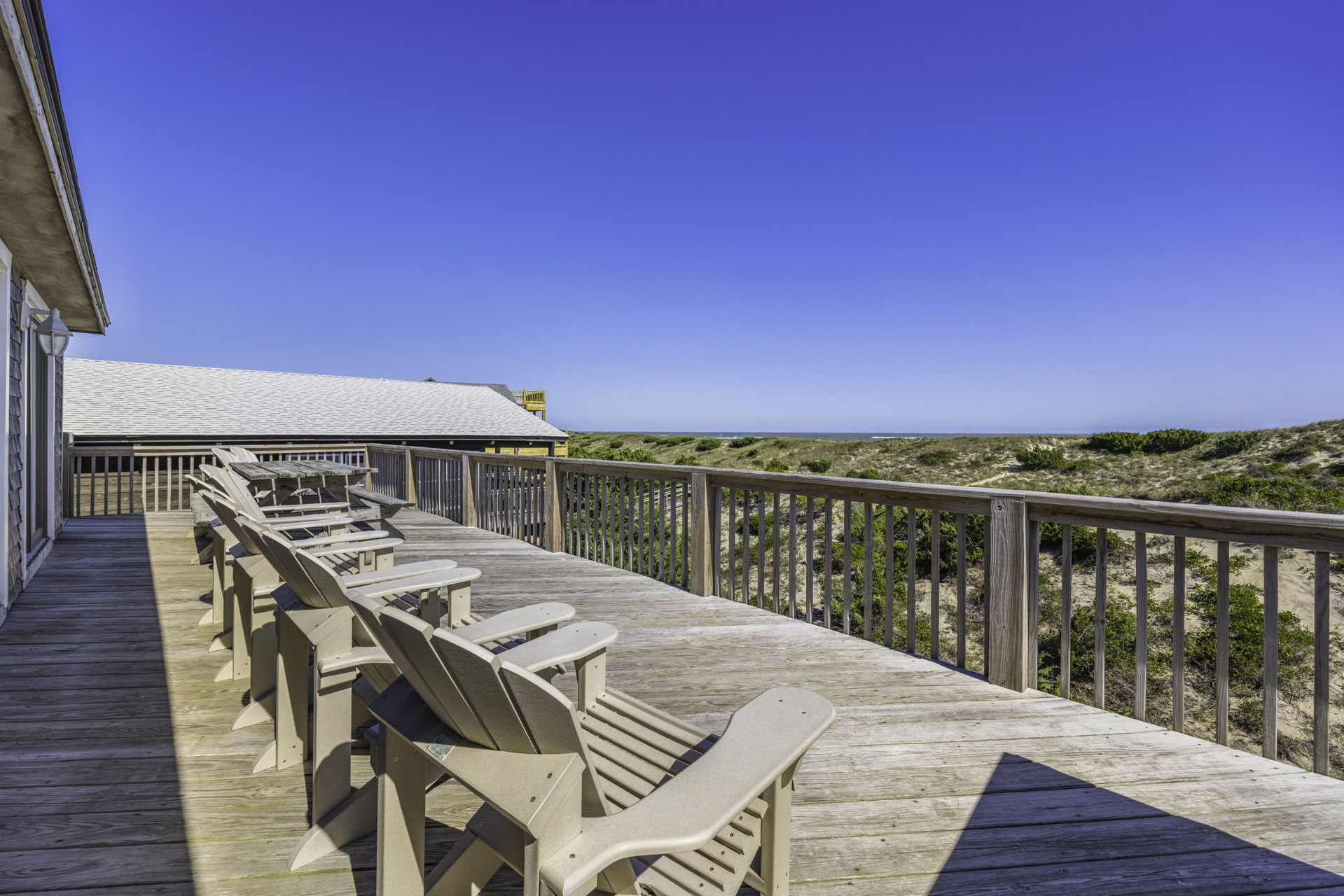 Surf Or Sound Realty 1229 Kinnakeet Dunes Deck 1