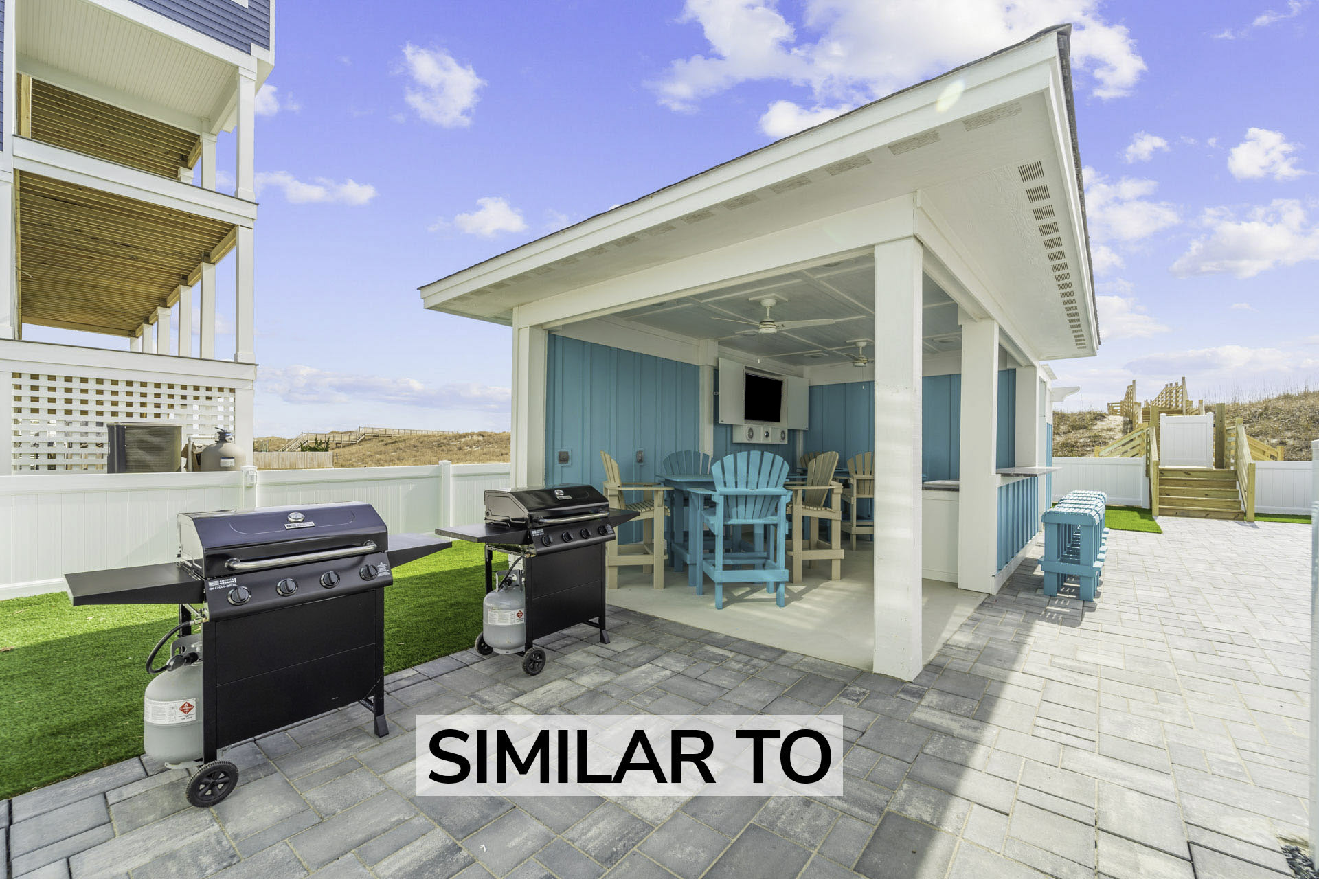 Surf Or Sound Realty 1093 Hatteras Holiday Pool Area 5 Similar To Edit