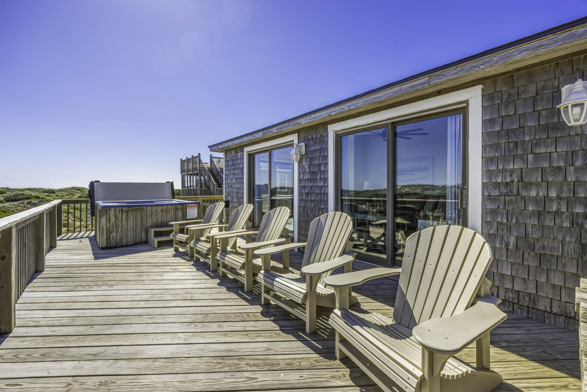 Surf Or Sound Realty 1229 Kinnakeet Dunes Deck 3