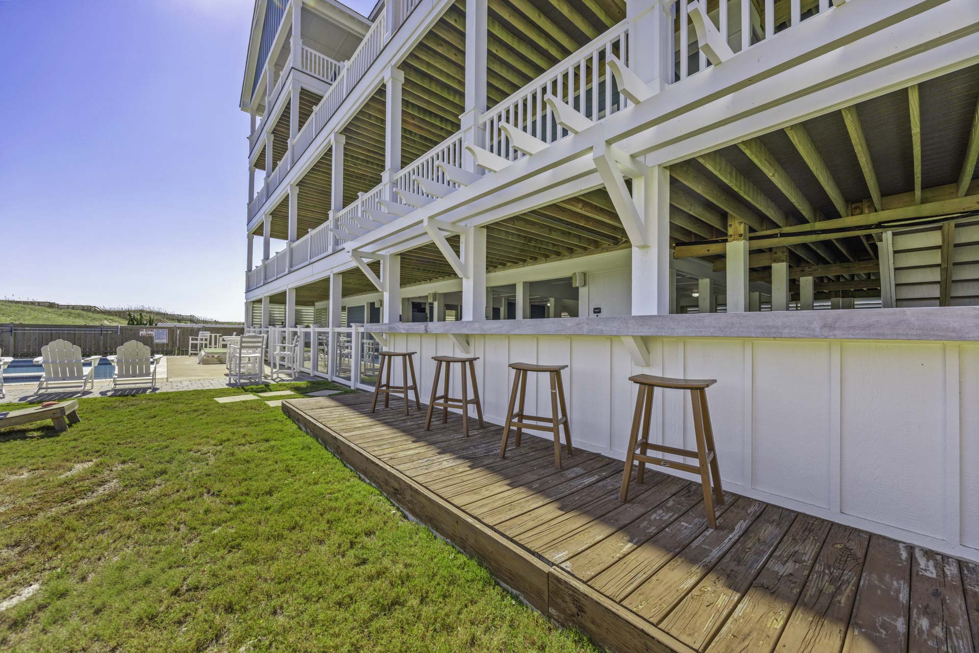 Surf Or Sound Realty 866 Wa Hoo Hatteras Pool Area 4