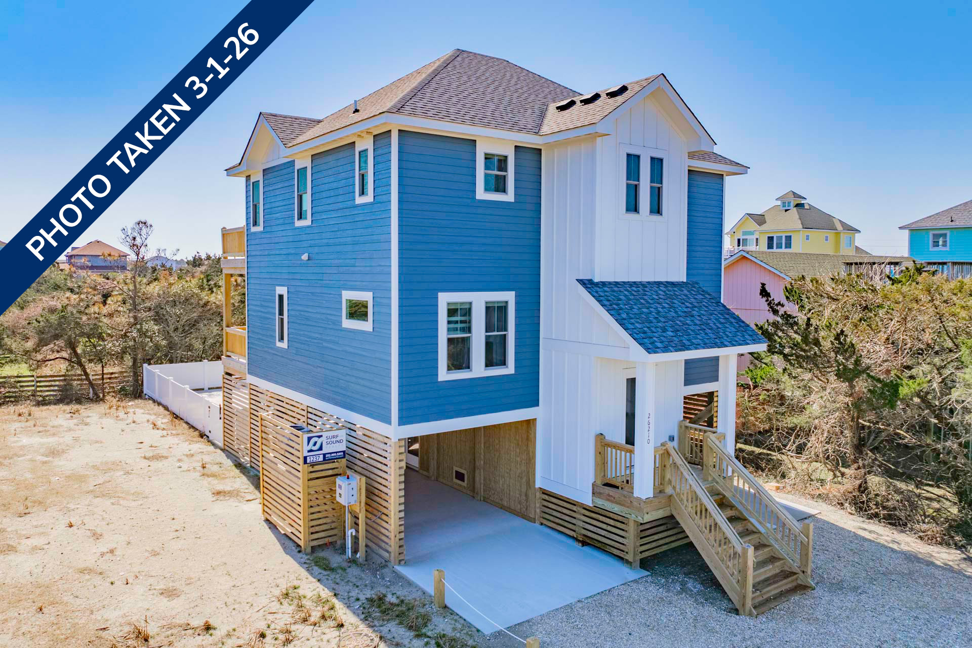 Surf Or Sound Realty 1237 Bella Salvo Exterior March 1 2 Date