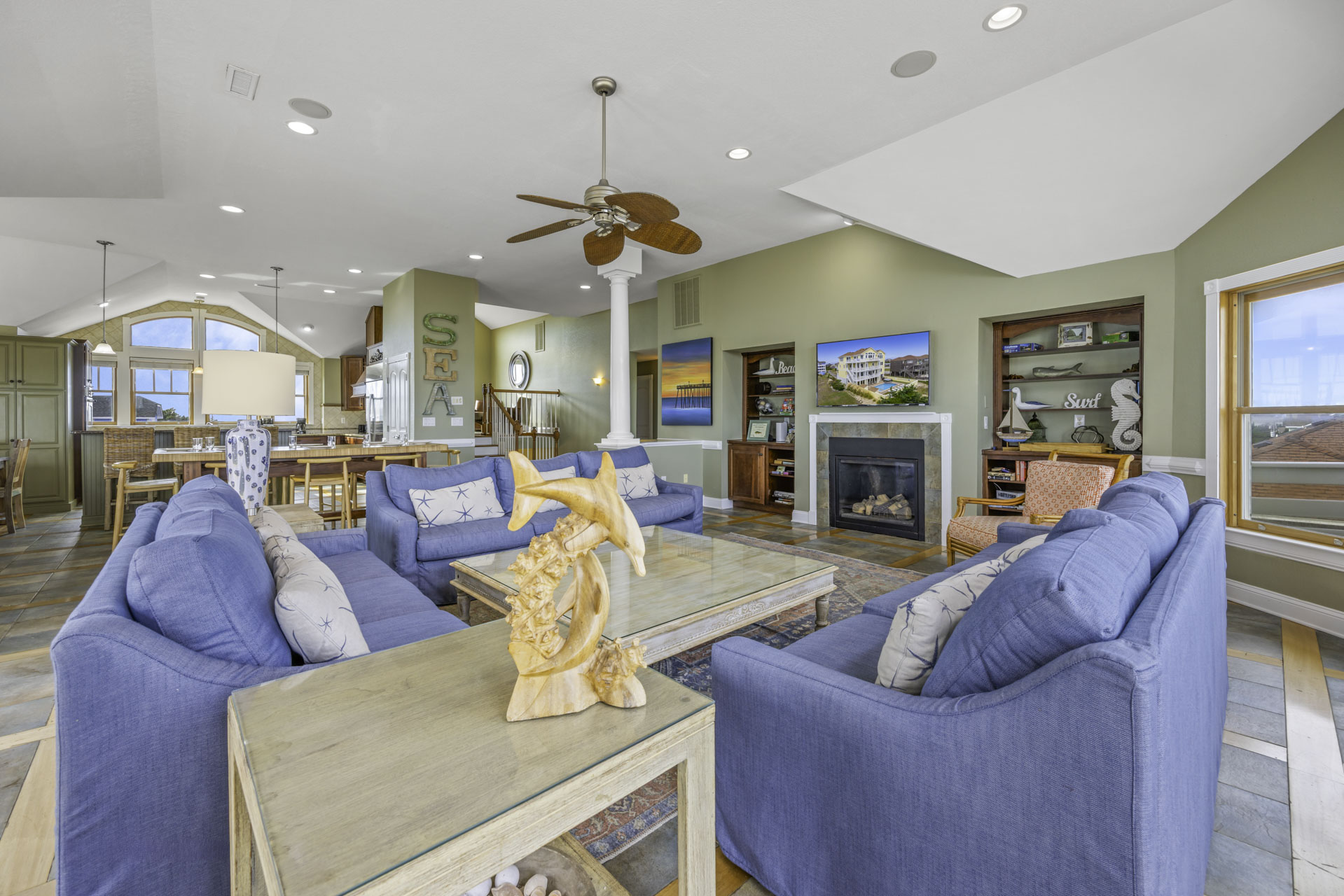 Surf Or Sound Realty 683 Rising Sun Great Room 3