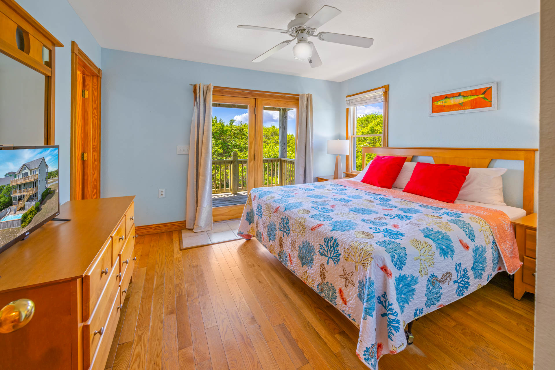 Surf Or Sound Realty 1027 The Kinnakeet Retreat Bedroom 4 1