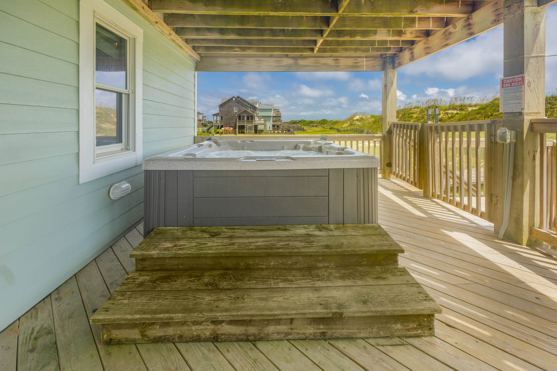 Surf Or Sound Realty 1150 God's Promise Hot Tub 1