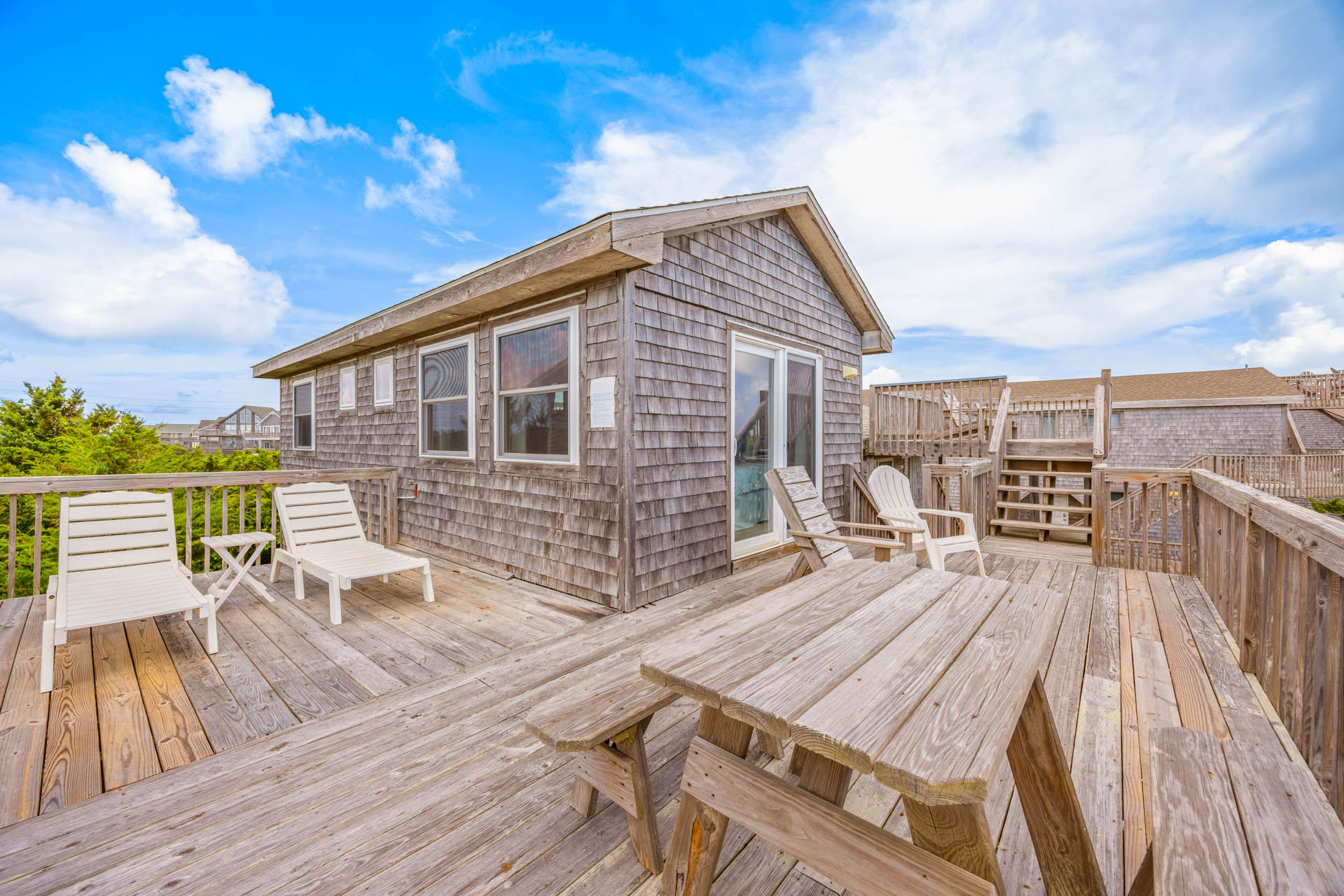 Surf Or Sound Realty 436 Ocean Lady Deck 1