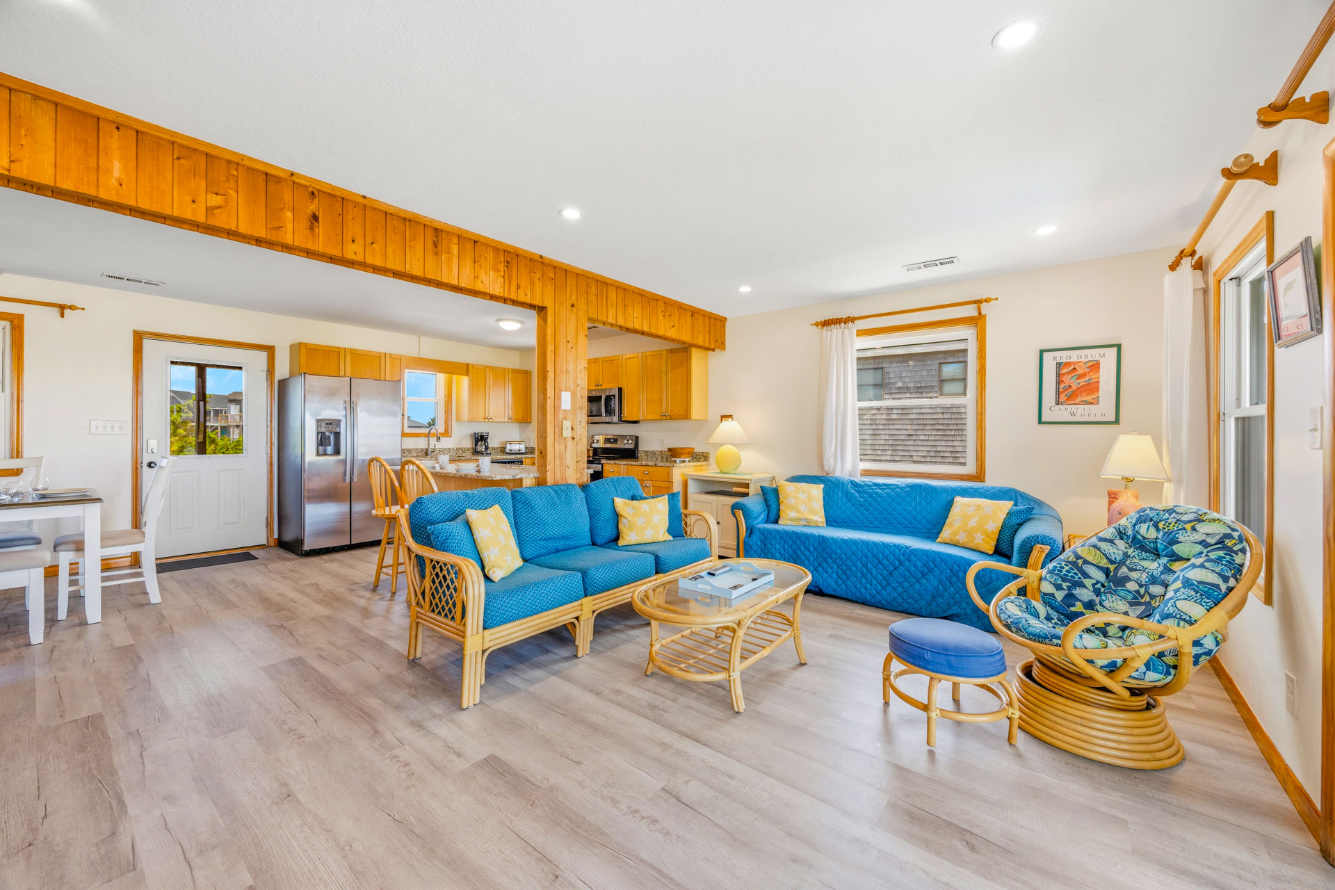 Surf Or Sound Realty 436 Ocean Lady Great Room 2
