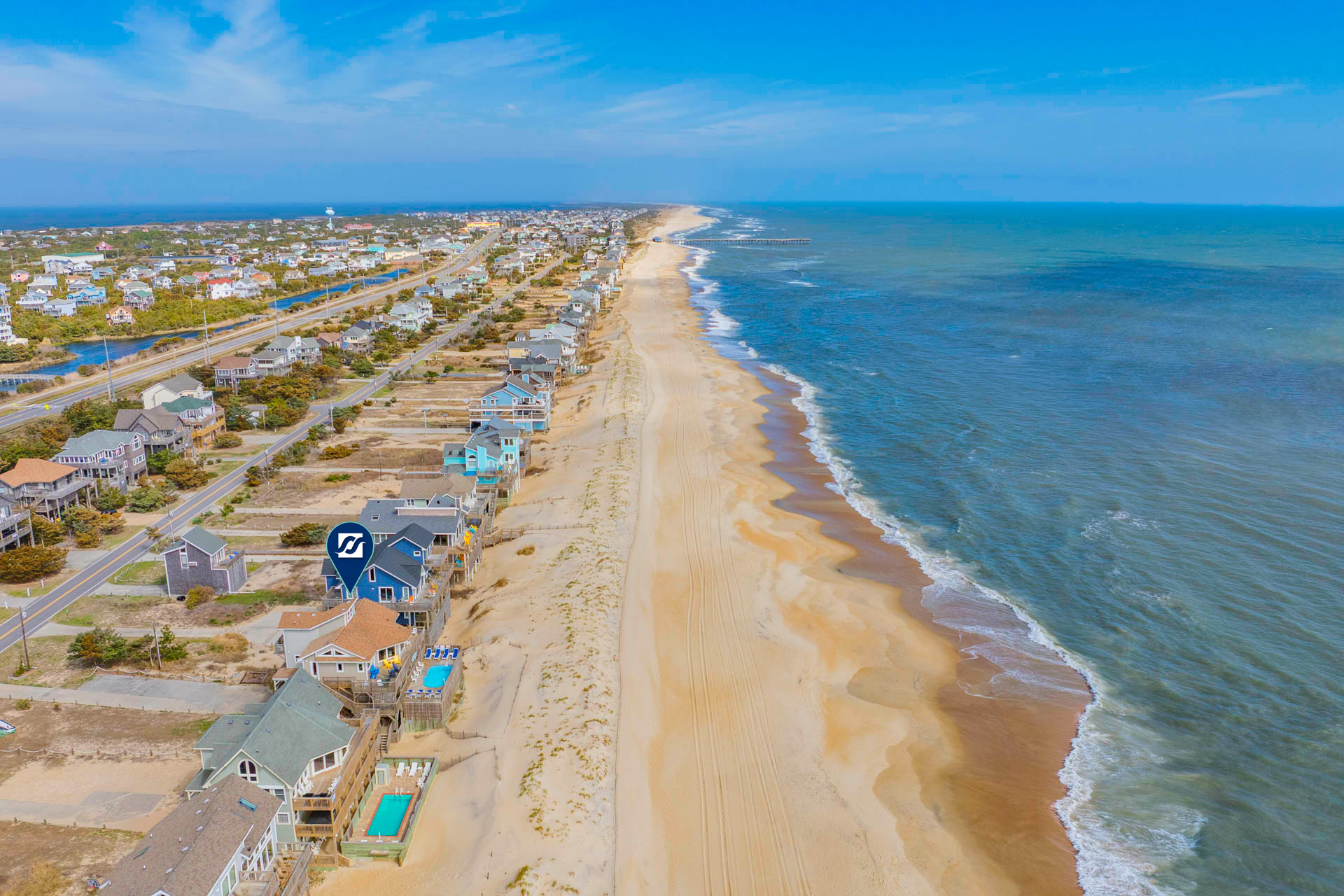 Surf Or Sound Realty 1025 Pflueger's Lure Exterior 6 Pin