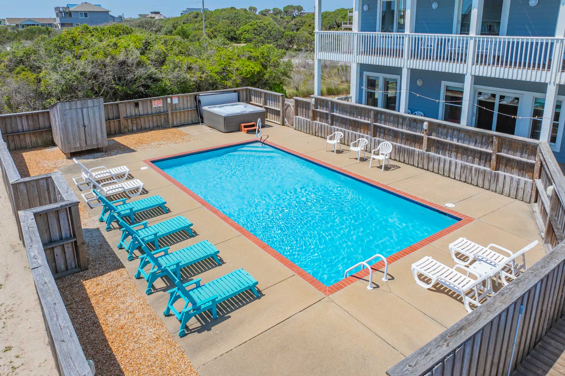 Surf Or Sound Realty 1251 Whispering Sands Pool Area 5
