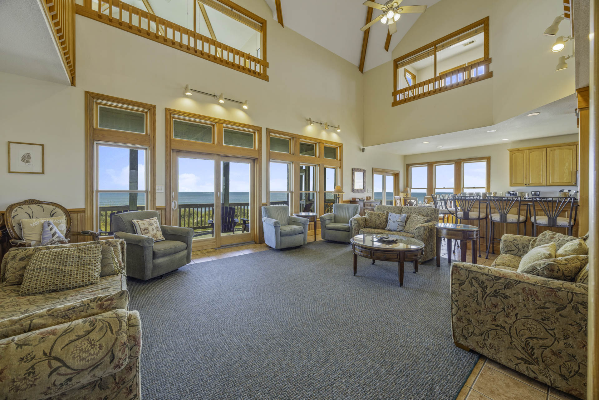 Surf Or Sound Realty 369 Sea Mist Great Room 3