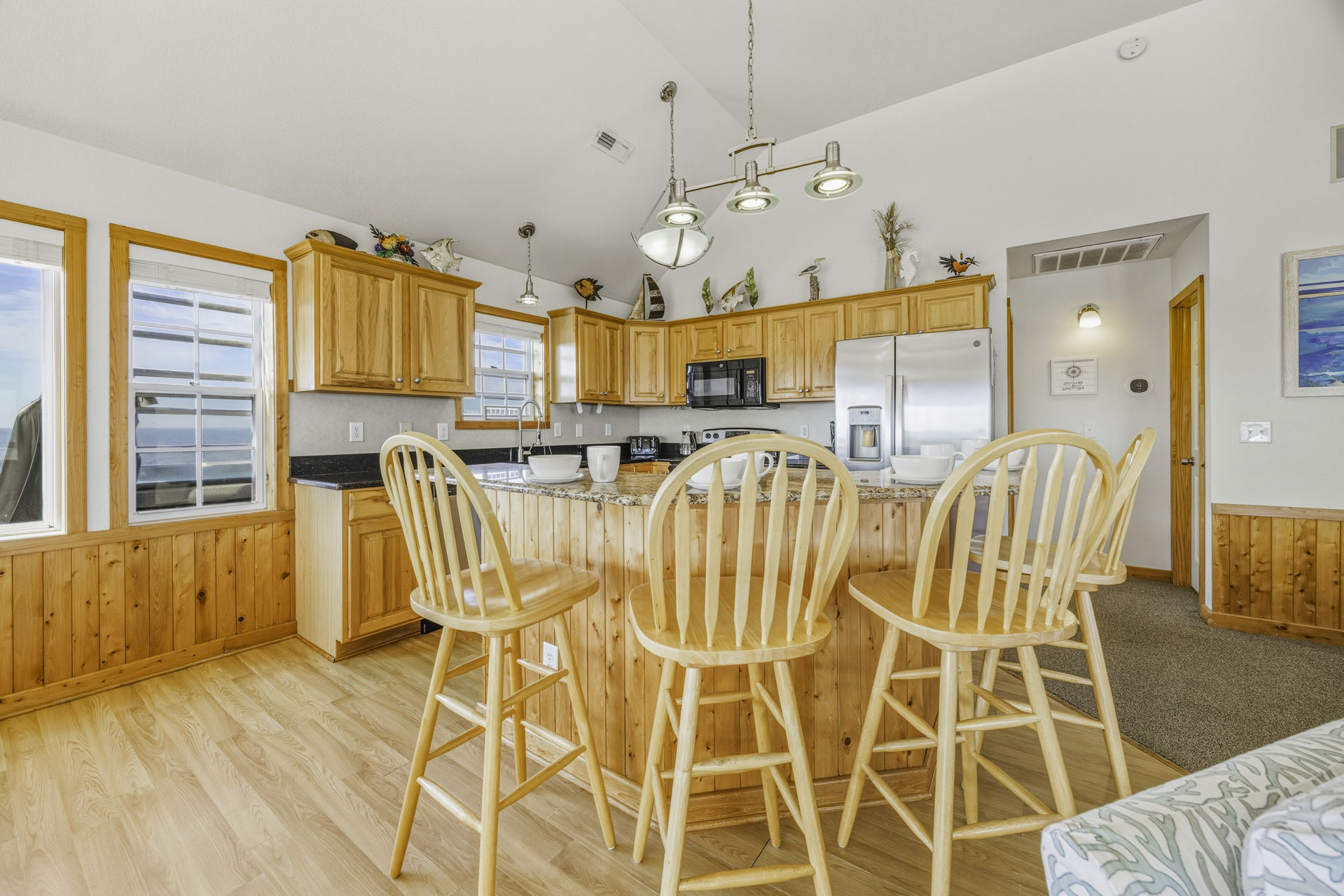 Surf Or Sound Realty 1047 LV 2 Kite Kitchen 1