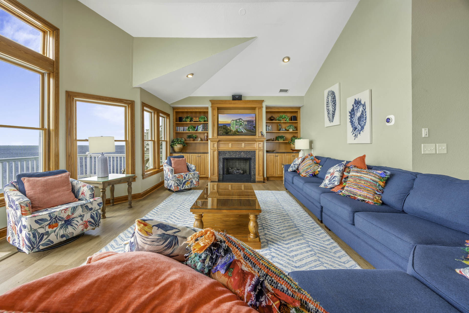 Surf Or Sound Realty 1181 Cayman Sunset Great Room 2
