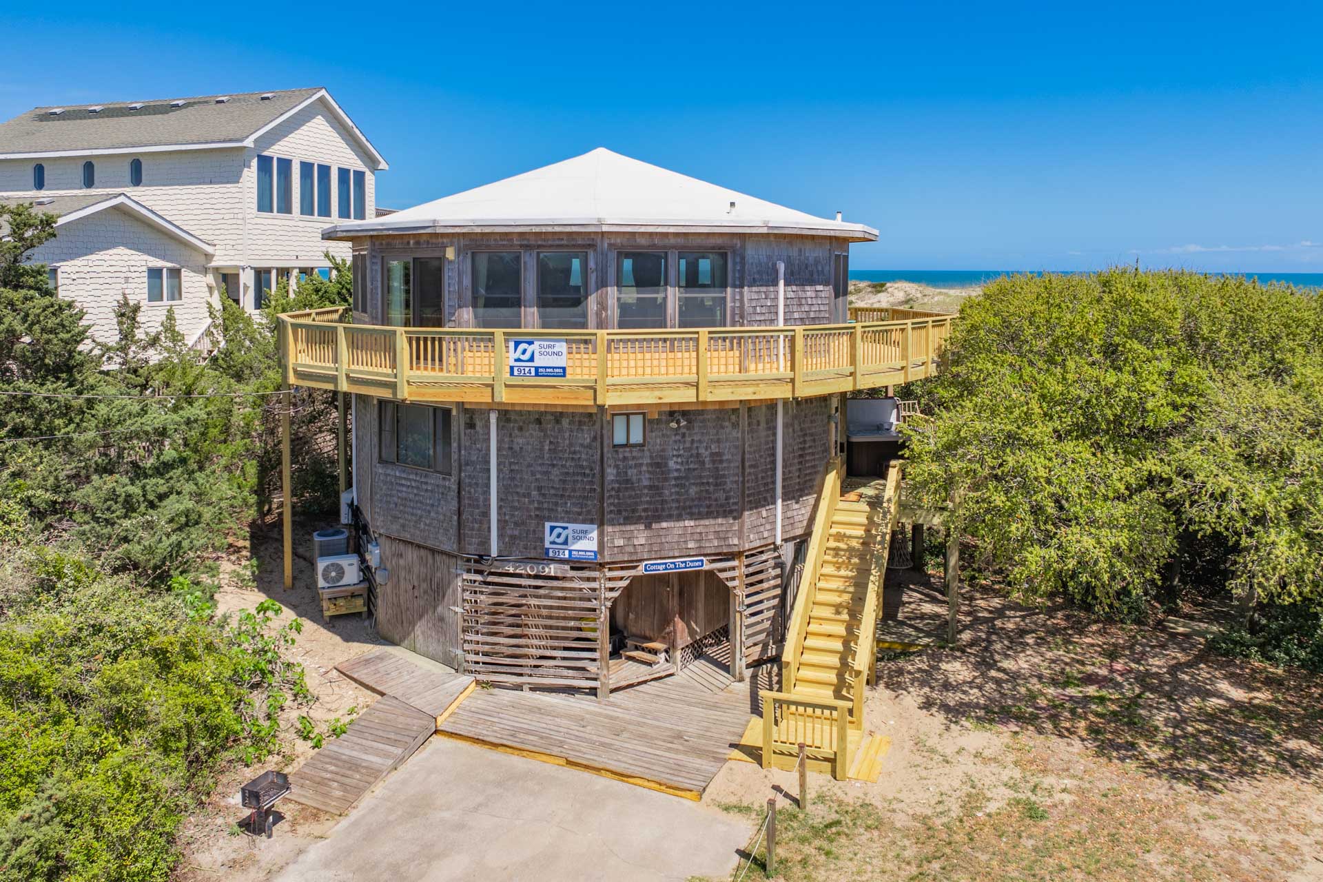Surf Or Sound Realty 914 Cottage On The Dune Exterior 4