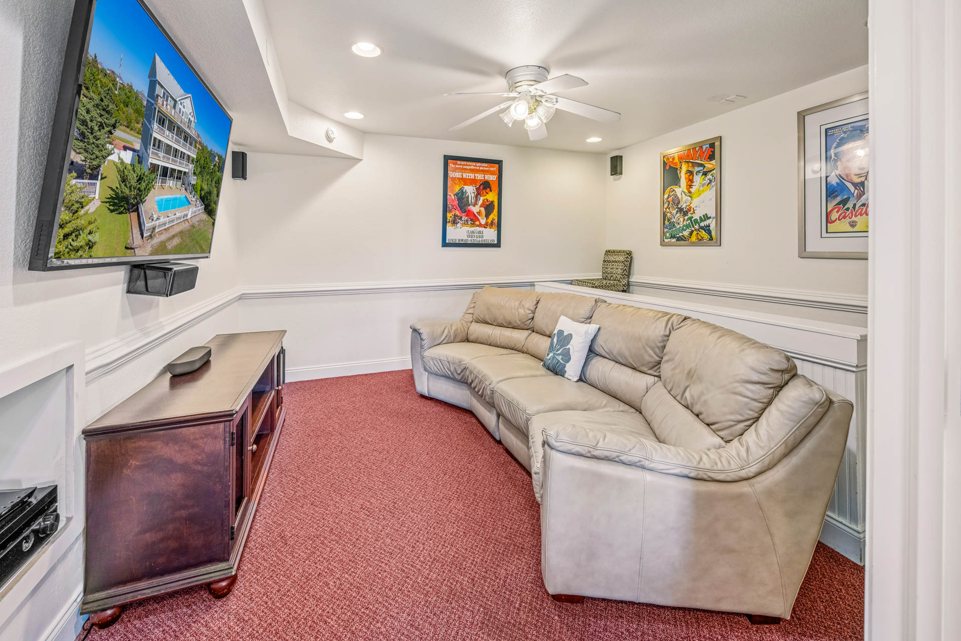 Surf Or Sound Realty 1031 Spittin Kitty Theater Room 1