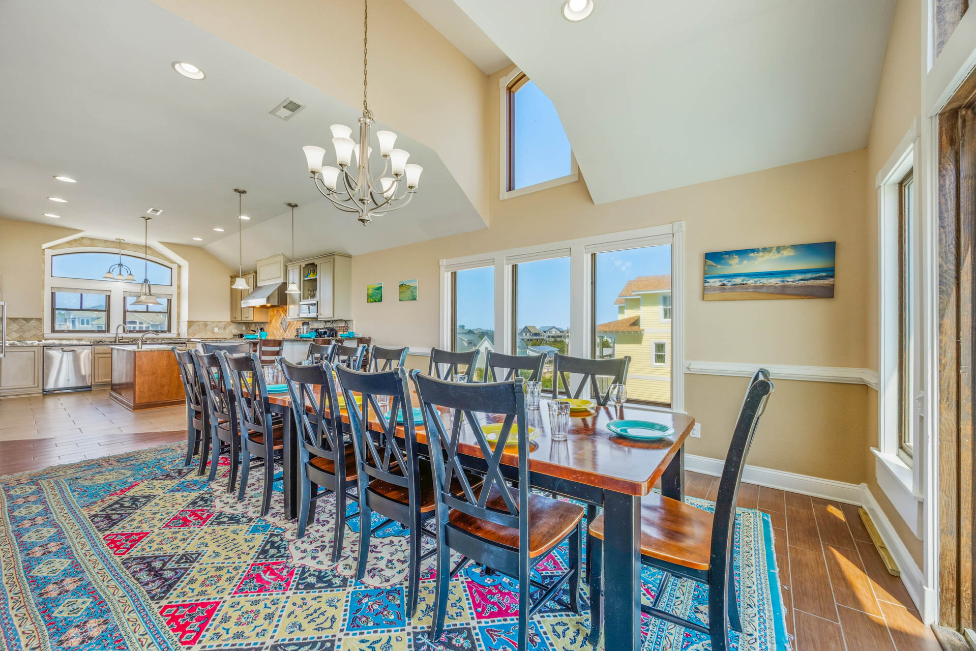 Surf Or Sound Realty 684 Moonshine Dining Area 3