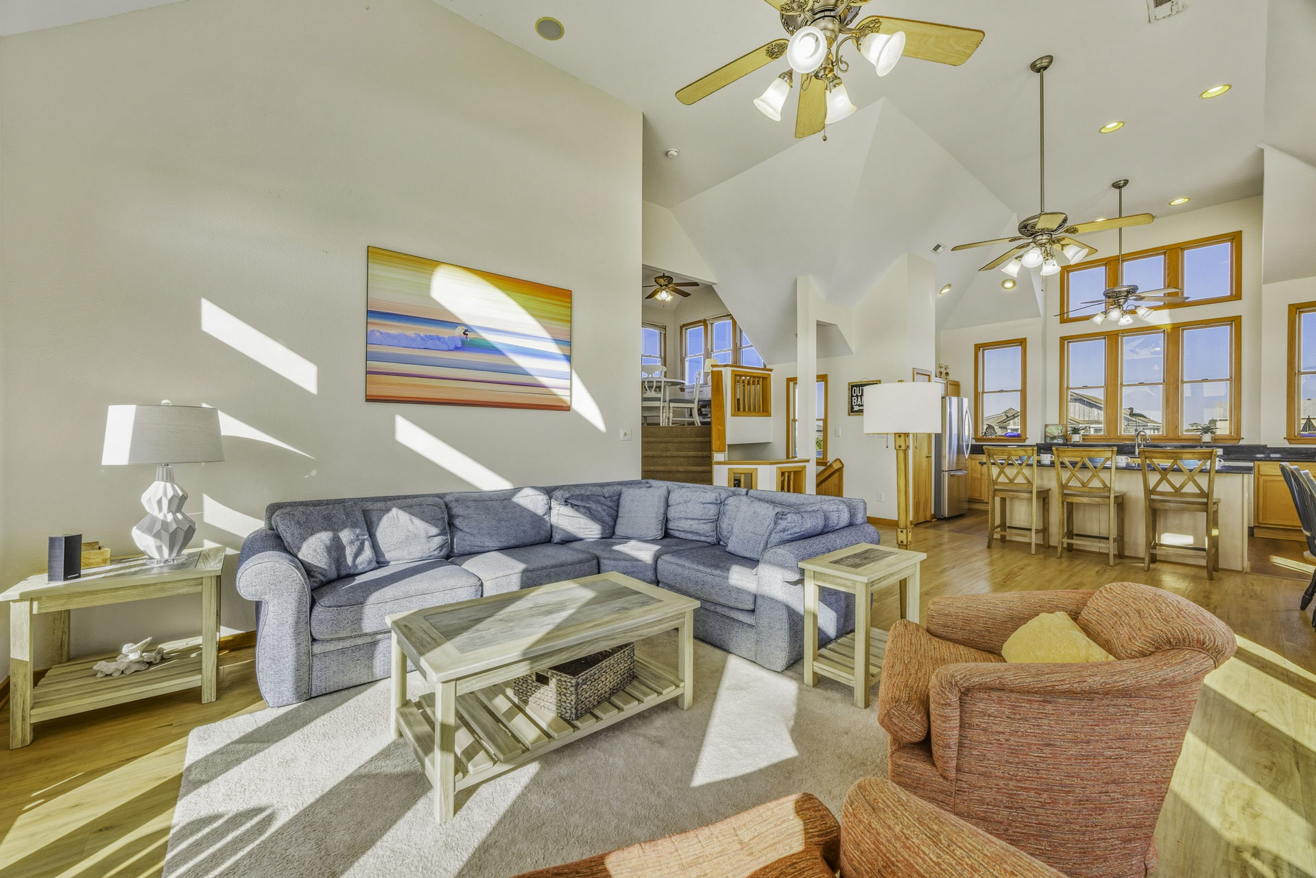 Surf Or Sound Realty 336 Kokomo Great Room 5