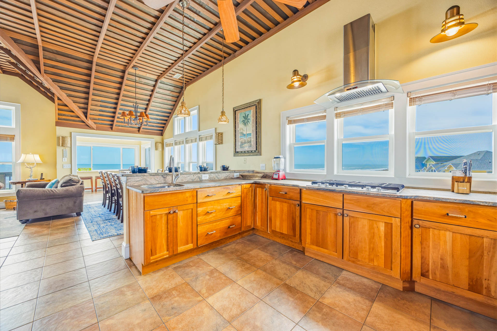 Surf Or Sound Realty 957 Coral Breeze Kitchen 5