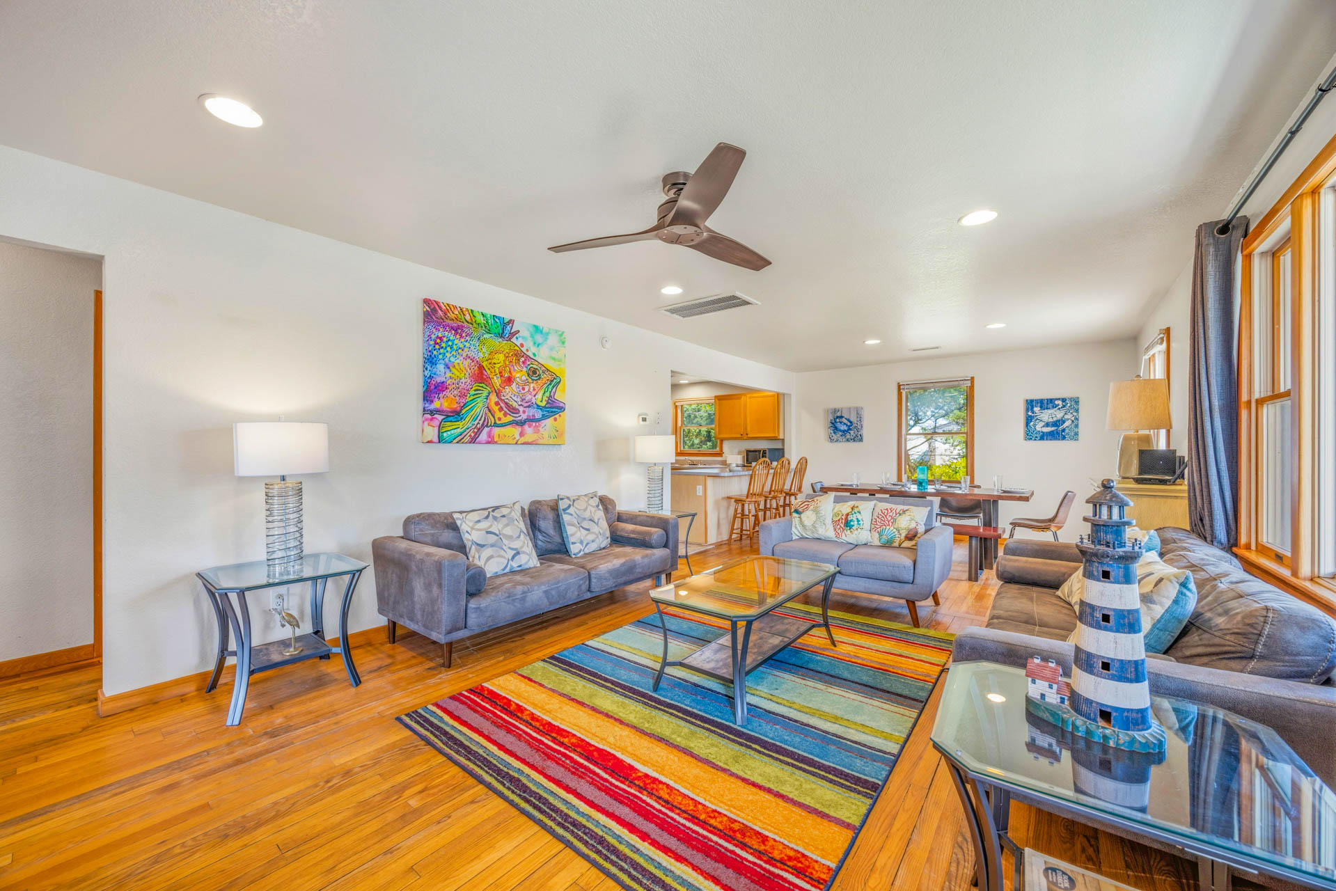 Surf Or Sound Realty 171 Boreas Great Room 1